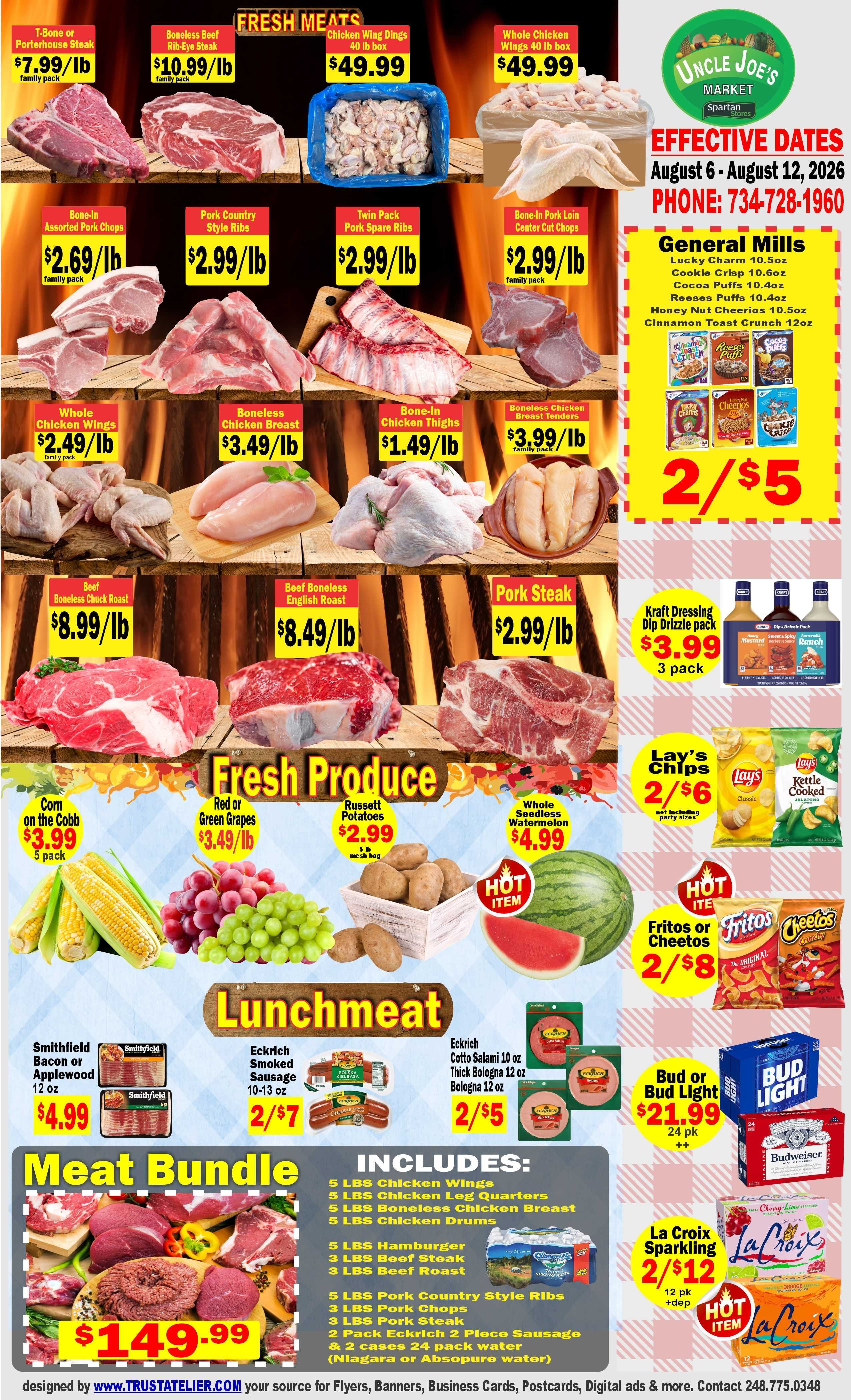 Uncle Joe's Market Weekly Ad August 6 - 12, 2026