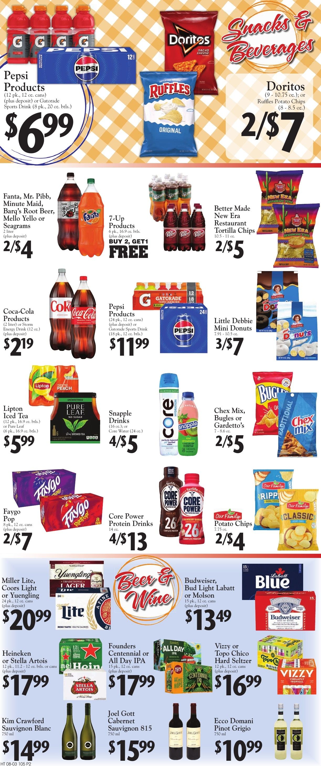Vinckier Foods (Armada and Yale, MI) Weekly Ad August 3 - 9, 2026