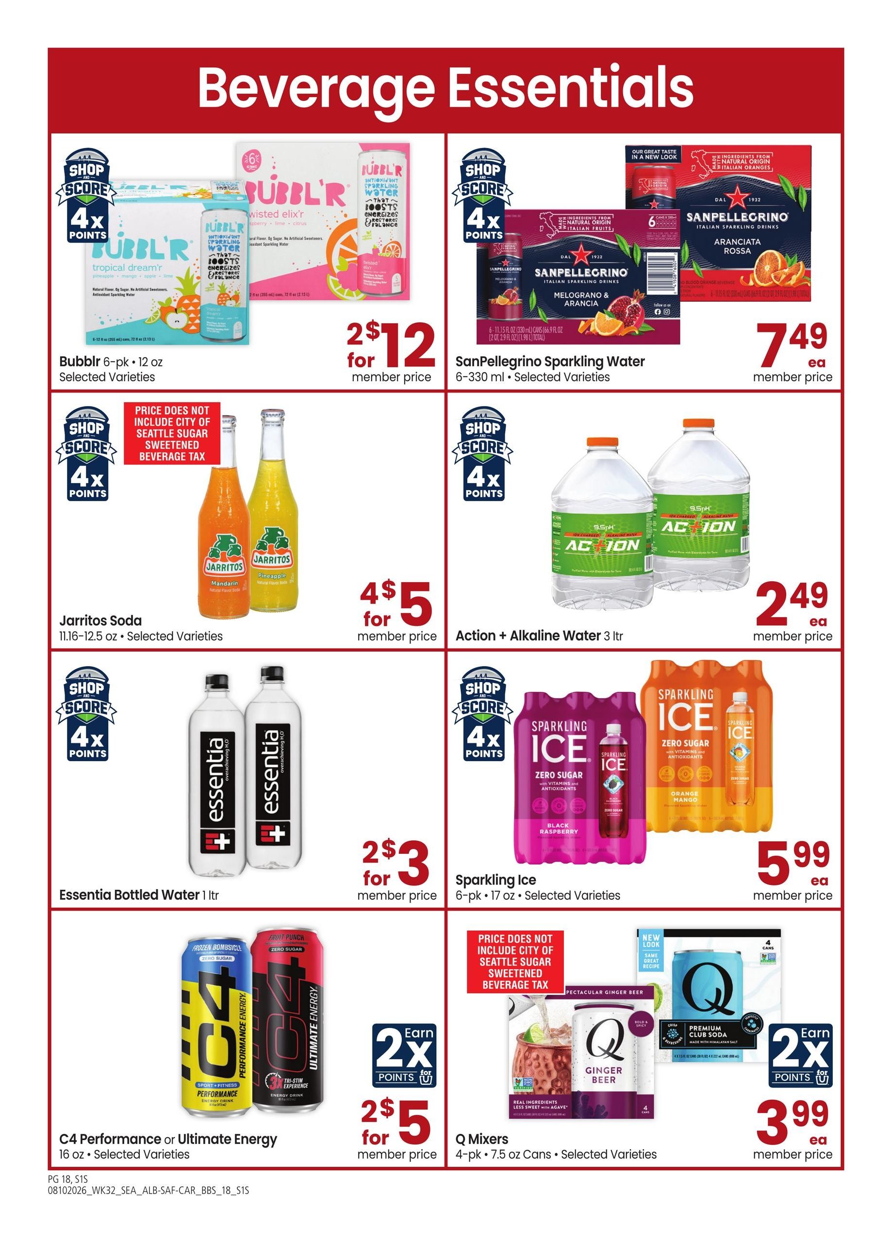 Albertsons (Seattle–Bellevue Area, WA) Big Book of Savings Weekly Ad August 10 - September 7, 2026