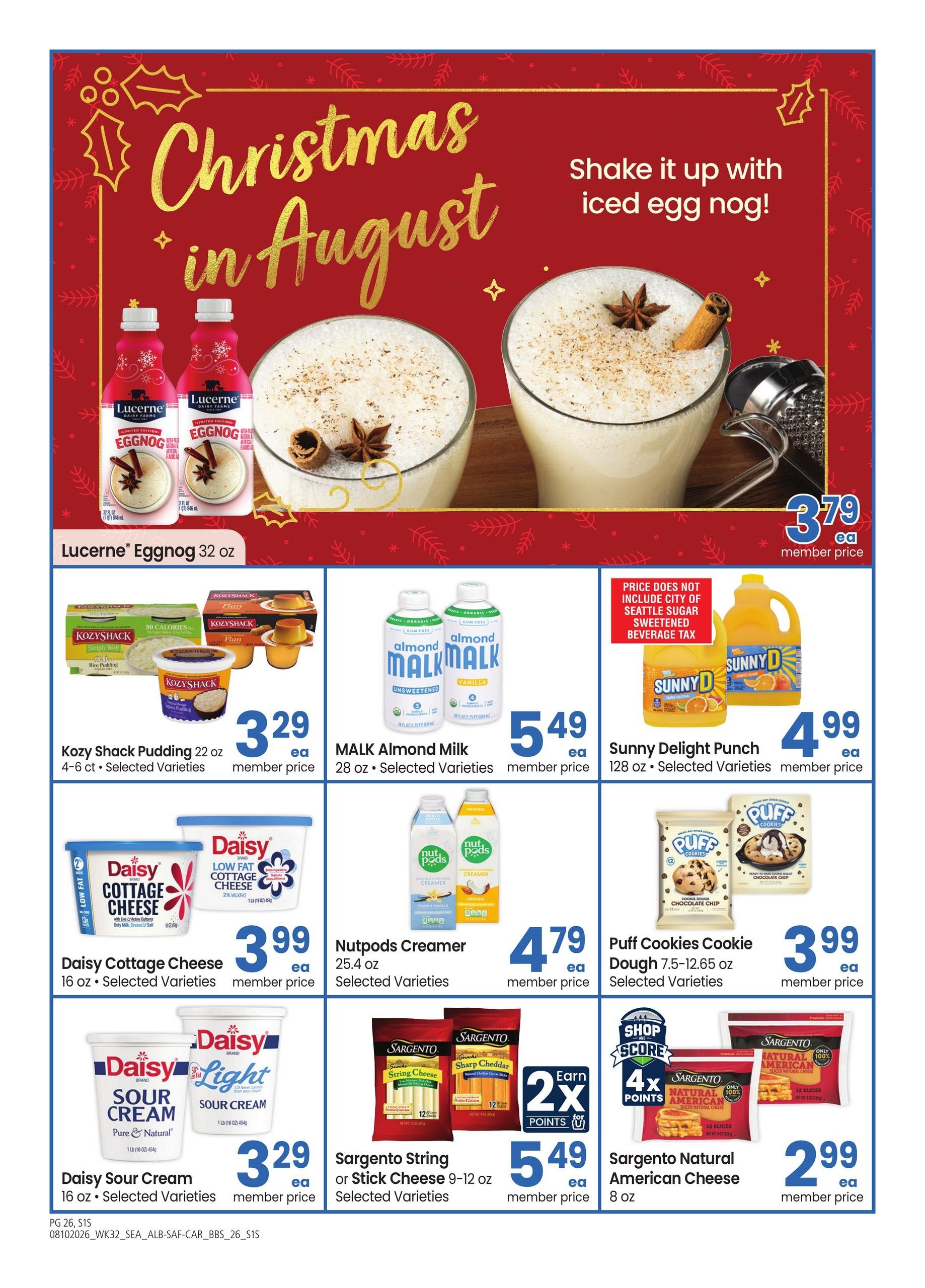 Albertsons (Seattle–Bellevue Area, WA) Big Book of Savings Weekly Ad August 10 - September 7, 2026