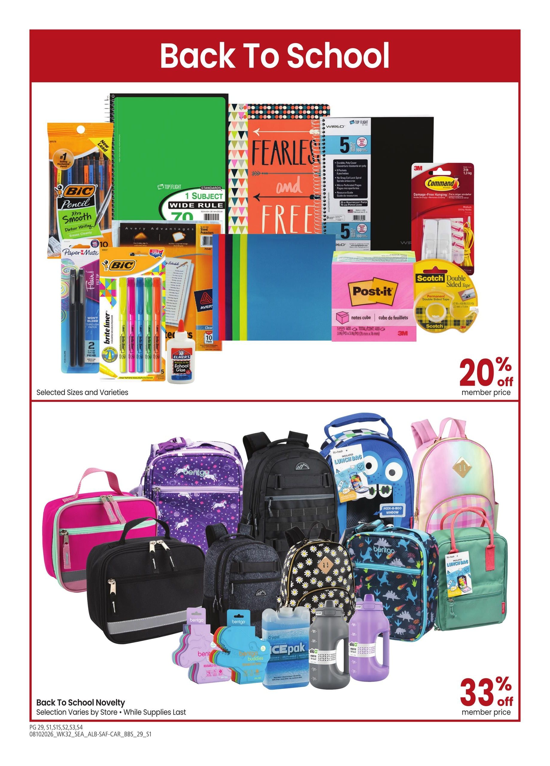 Albertsons (Seattle–Bellevue Area, WA) Big Book of Savings Weekly Ad August 10 - September 7, 2026