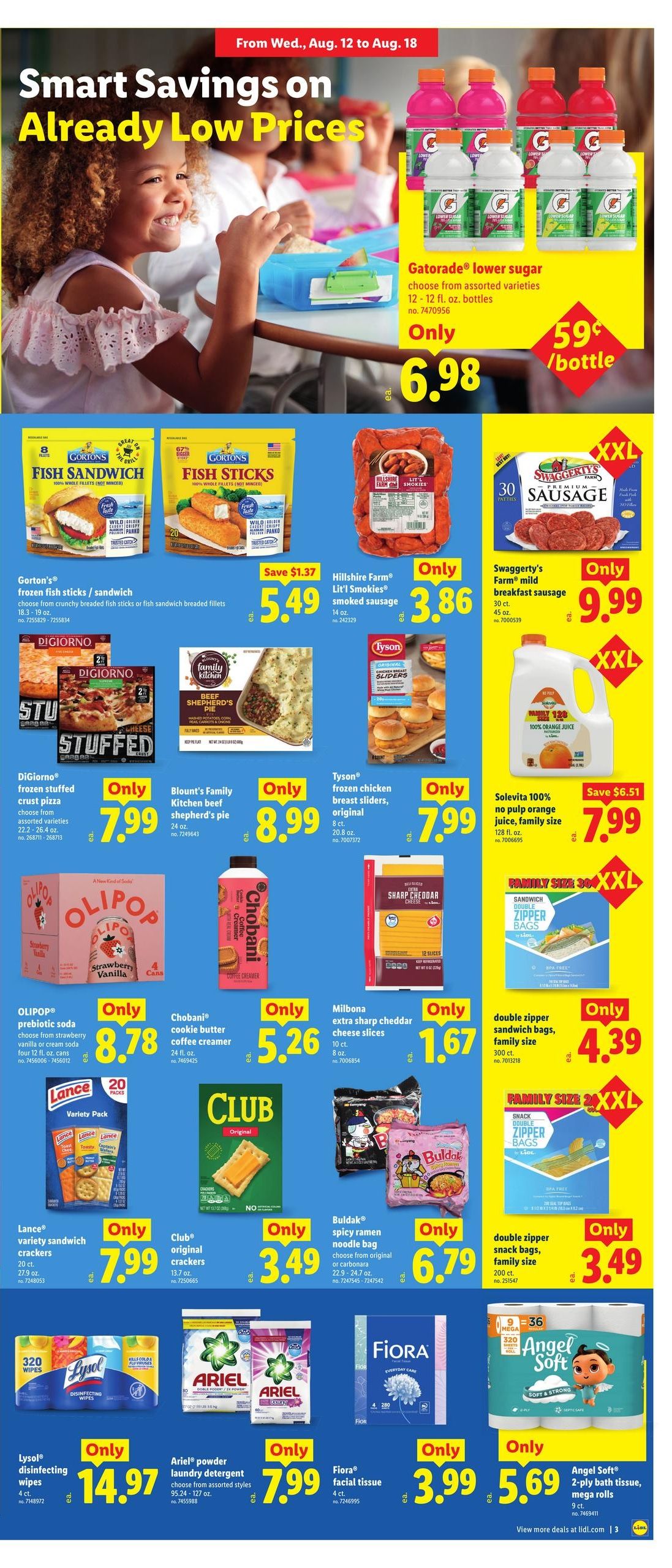 Lidl (DC, MD, VA) Weekly Ad August 12 - 18, 2026