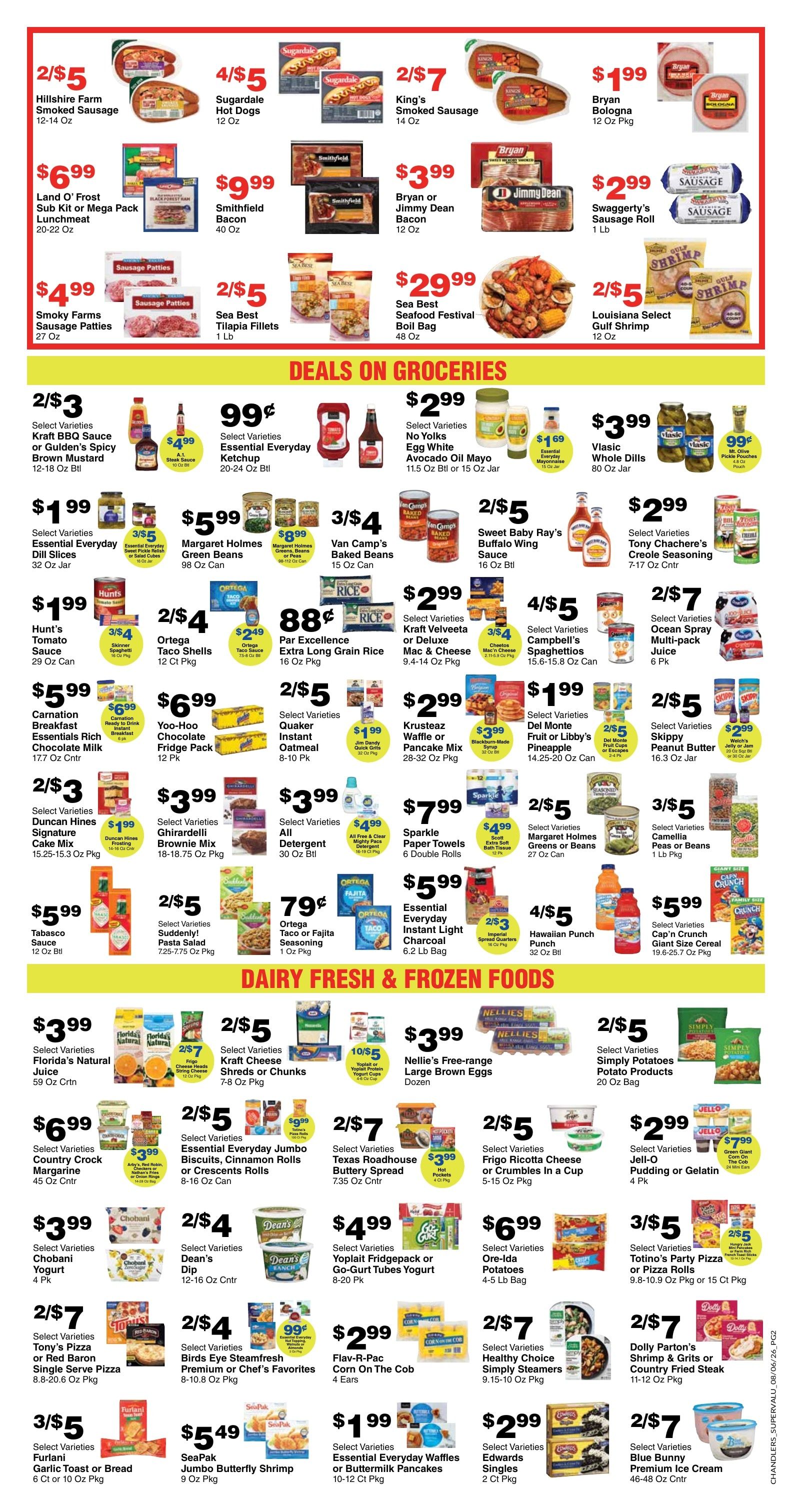 Chandler's Stores (Mississippi) Weekly Ad August 5 - 11, 2026