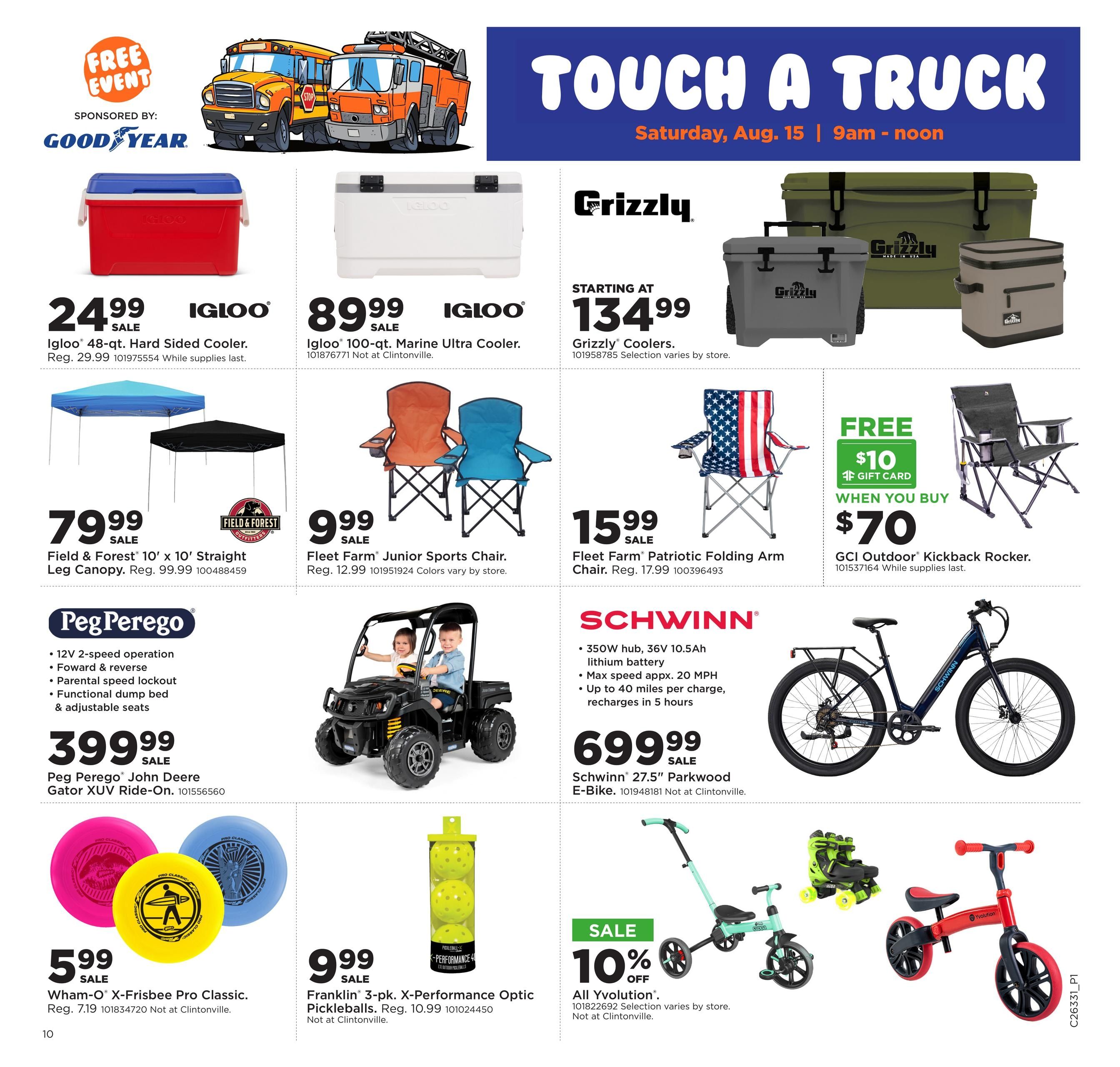 Fleet Farm Weekly Ad August 10 - 16, 2026