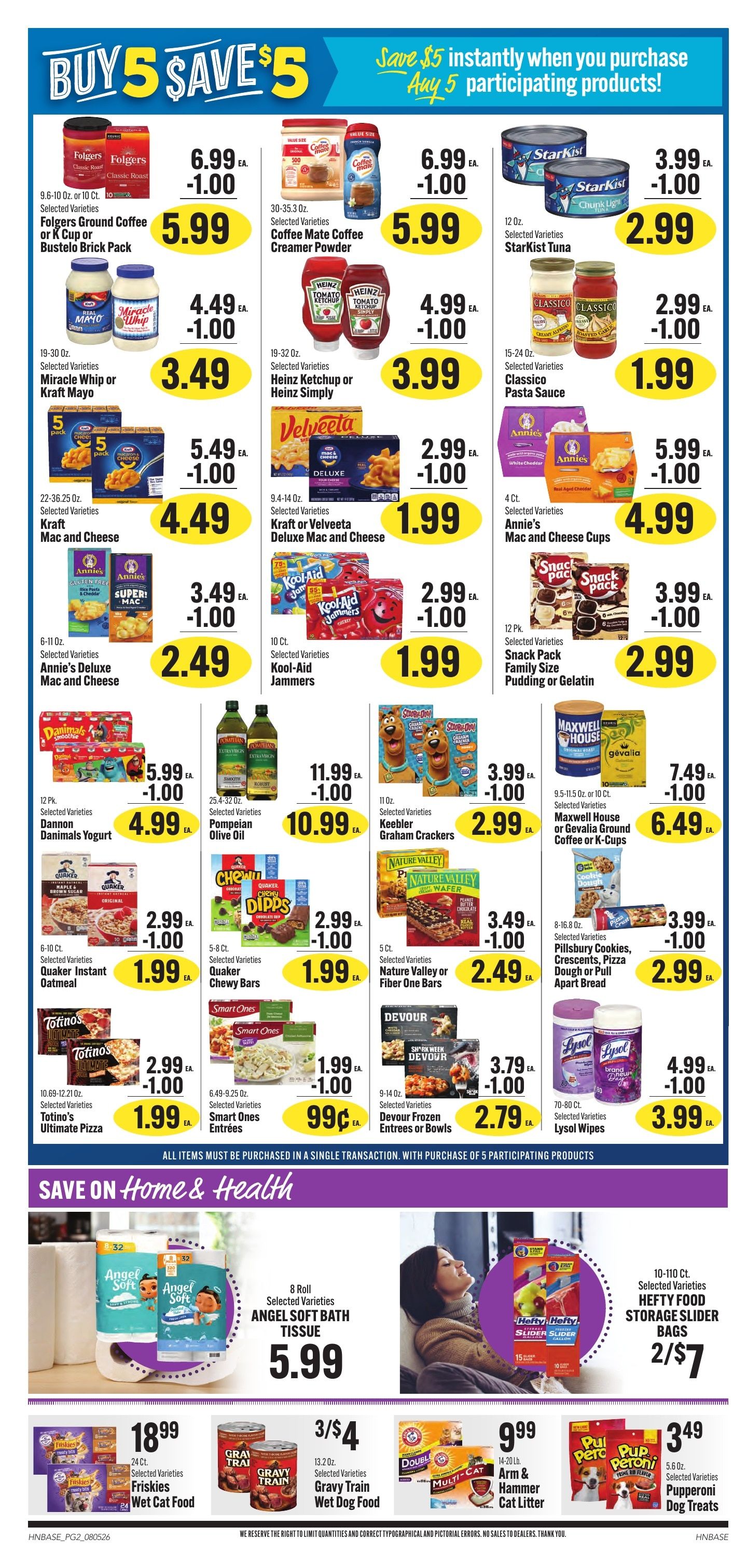Grocery Basket Weekly Ad August 5 - 11, 2026