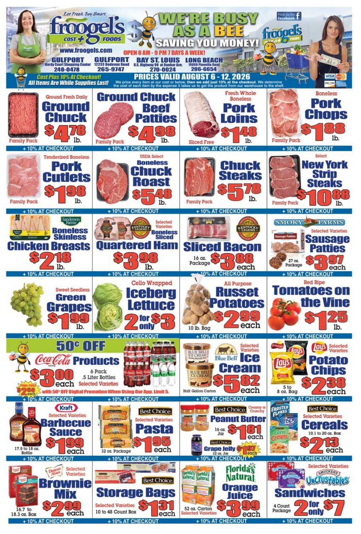 Froogel's Weekly Ad August 6 - 12, 2026