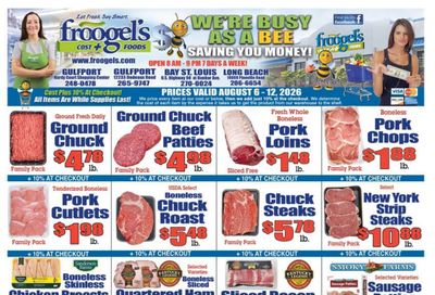 Froogel's Weekly Ad August 6 - 12, 2026