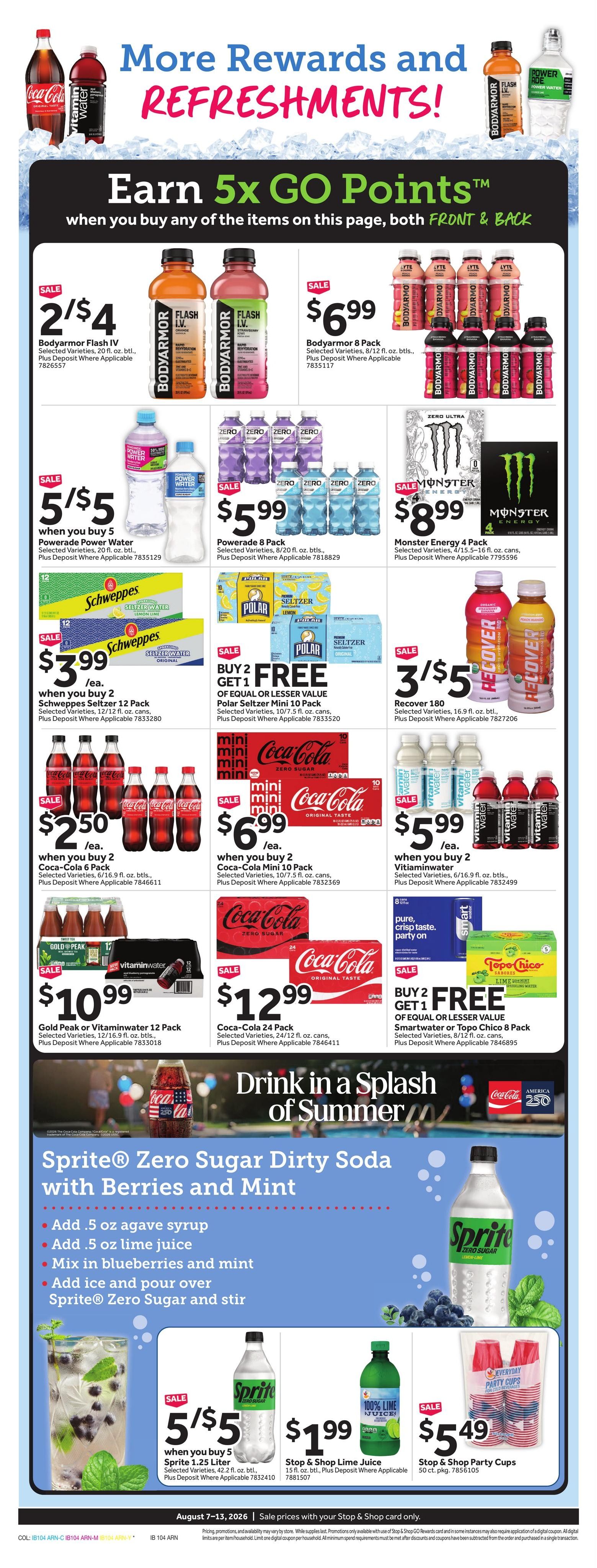 Stop & Shop (North Weymouth Area, MA) Weekly Ad August 7 - 13, 2026