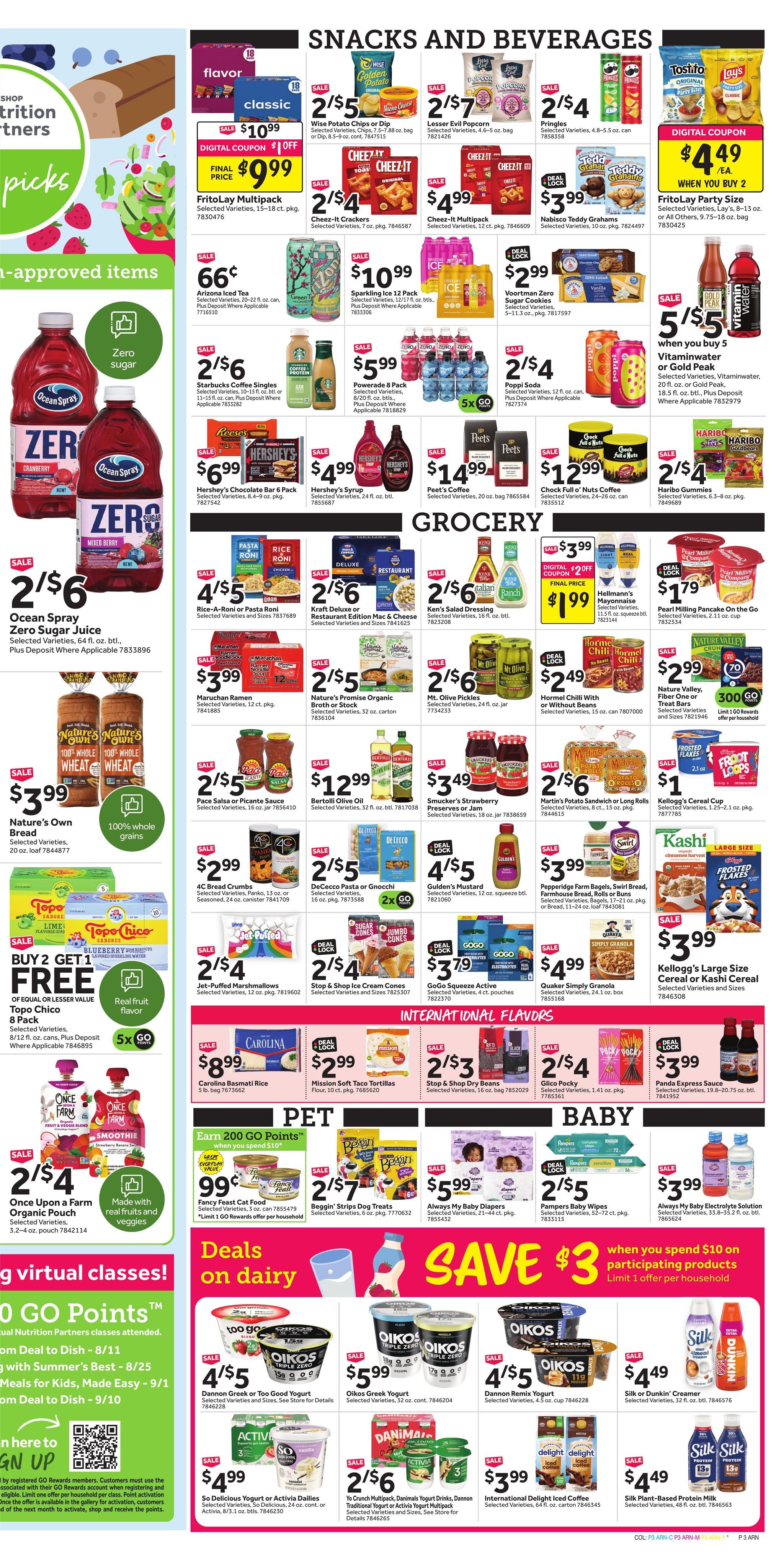 Stop & Shop (North Weymouth Area, MA) Weekly Ad August 7 - 13, 2026