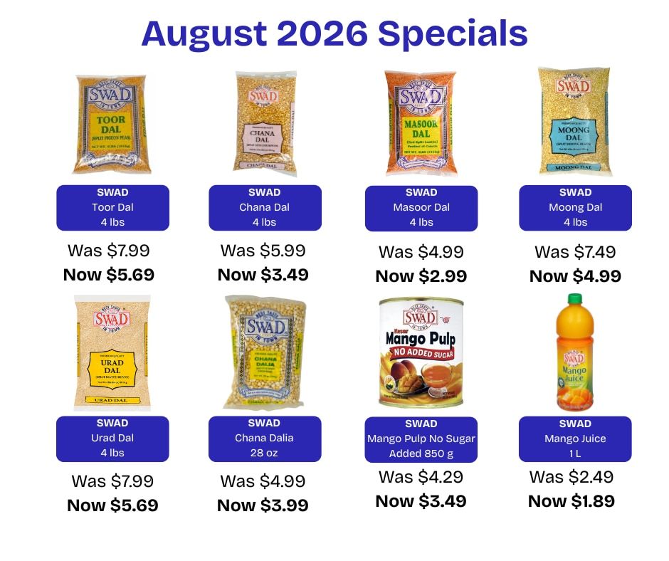 Global Foods Market Monthly Specials Weekly Ad August 1 - 31, 2026