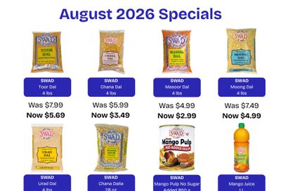 Global Foods Market Monthly Specials Weekly Ad August 1 - 31, 2026