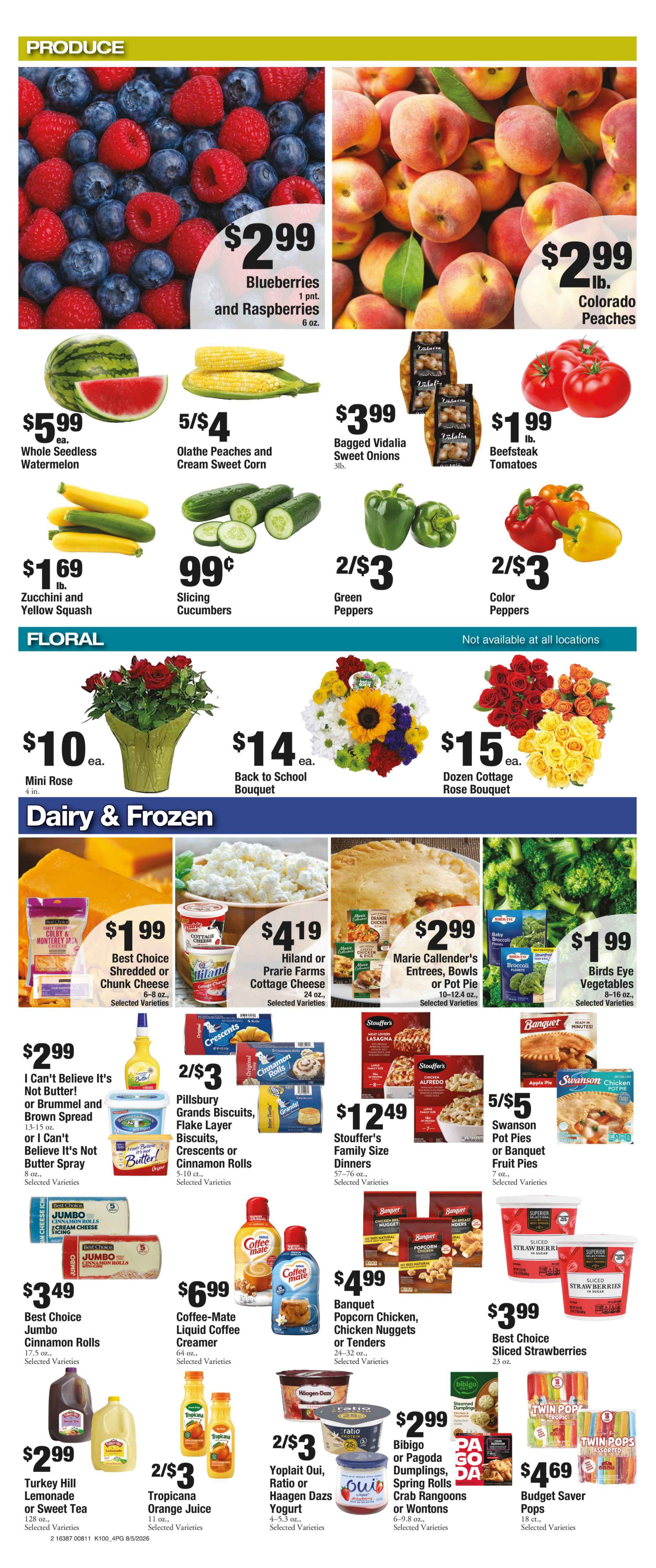 Riverside Red X Weekly Ad August 5 - 11, 2026