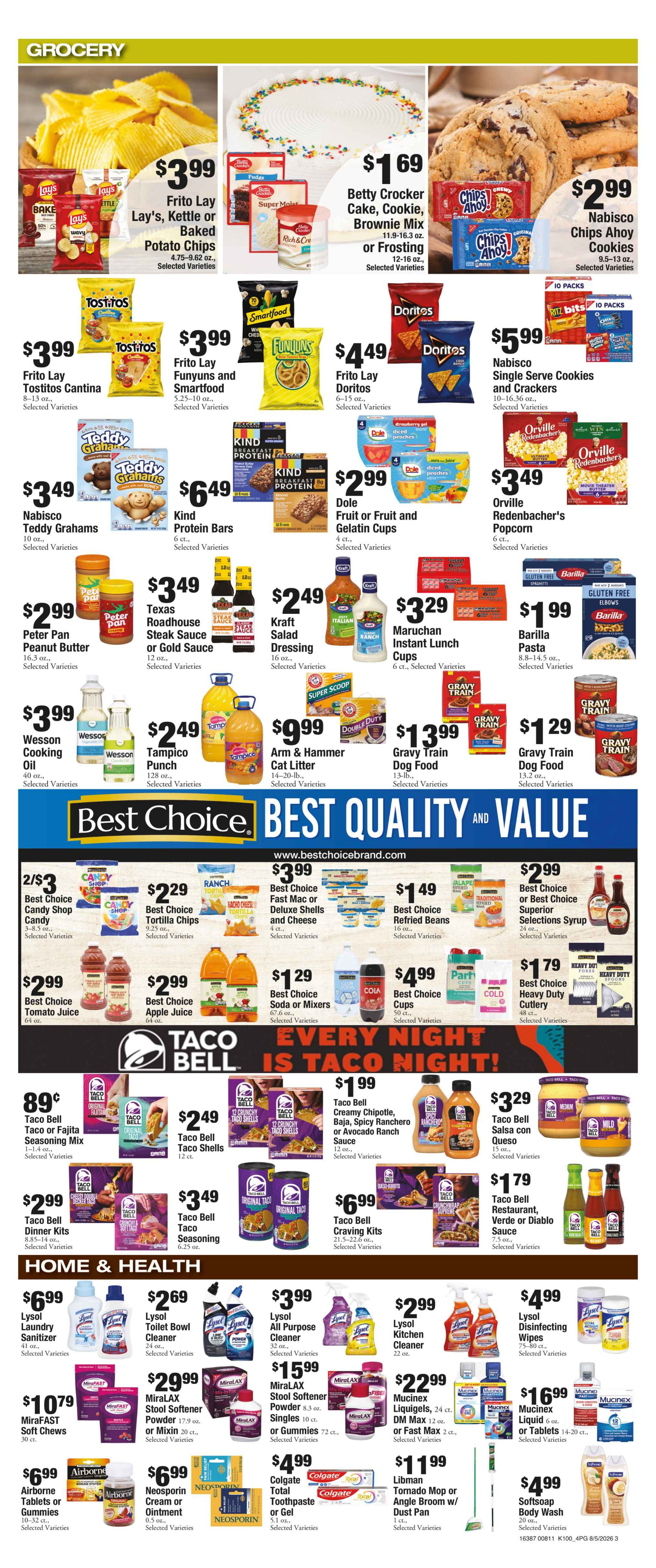 Riverside Red X Weekly Ad August 5 - 11, 2026
