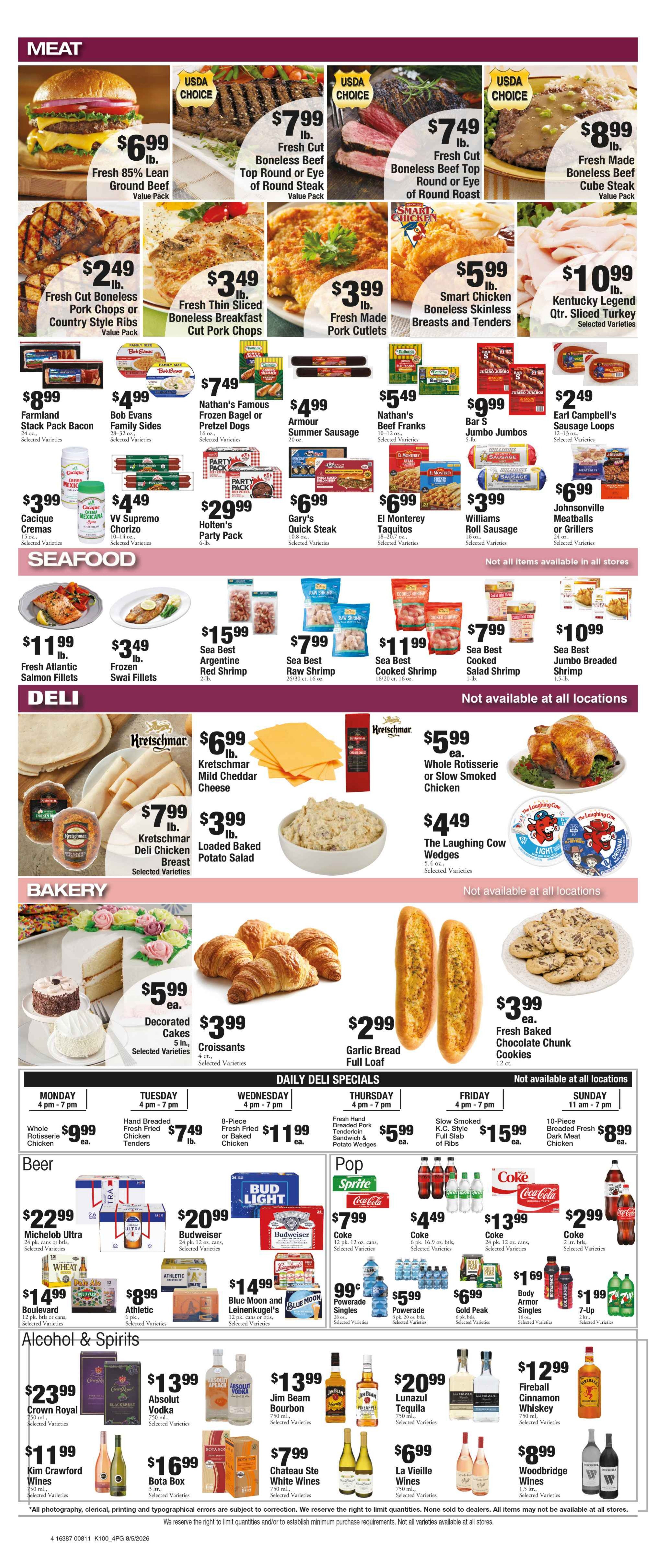Riverside Red X Weekly Ad August 5 - 11, 2026