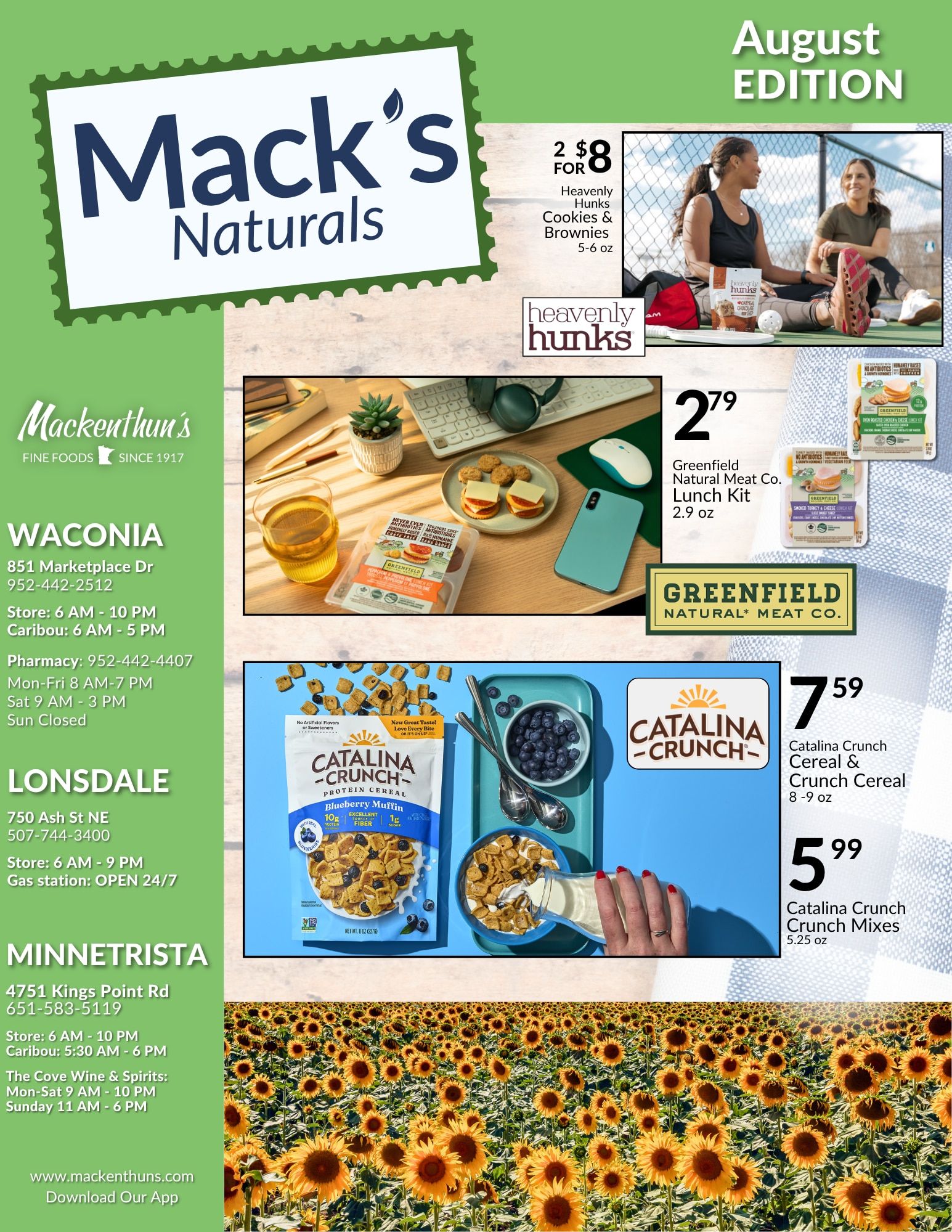 Mackenthun's Monthly Naturals Weekly Ad August 1 - 31, 2026