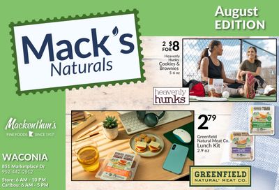 Mackenthun's Monthly Naturals Weekly Ad August 1 - 31, 2026