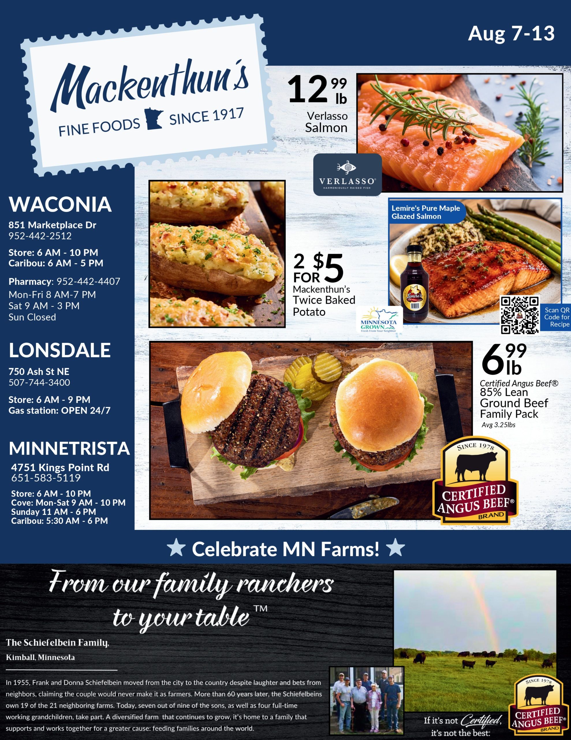 Mackenthun's Weekly Ad August 7 - 13, 2026