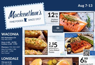 Mackenthun's Weekly Ad August 7 - 13, 2026