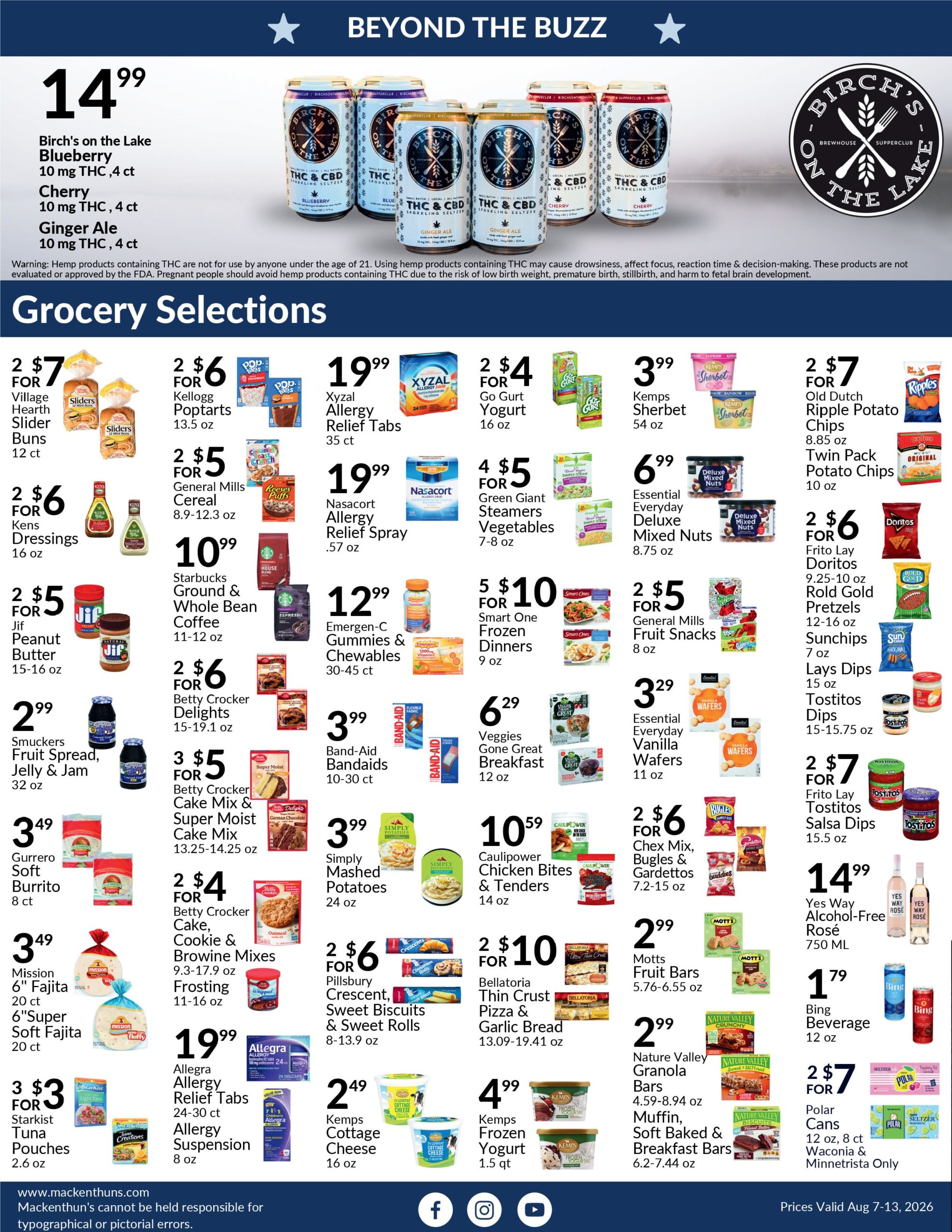 Mackenthun's Weekly Ad August 7 - 13, 2026