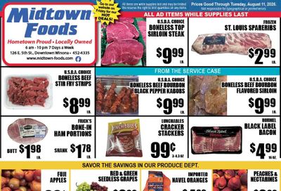 Midtown Foods Weekly Ad August 5 - 11, 2026