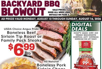 Nilssen's Foods Weekly Ad August 7 - 13, 2026
