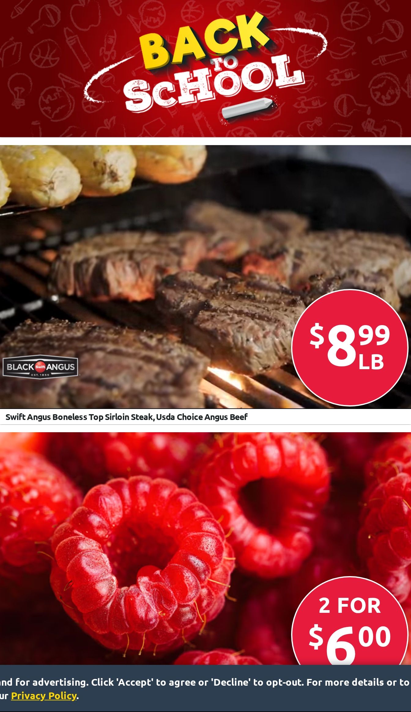 Radermacher's Fresh Market Weekly Ad August 9 - 15, 2026