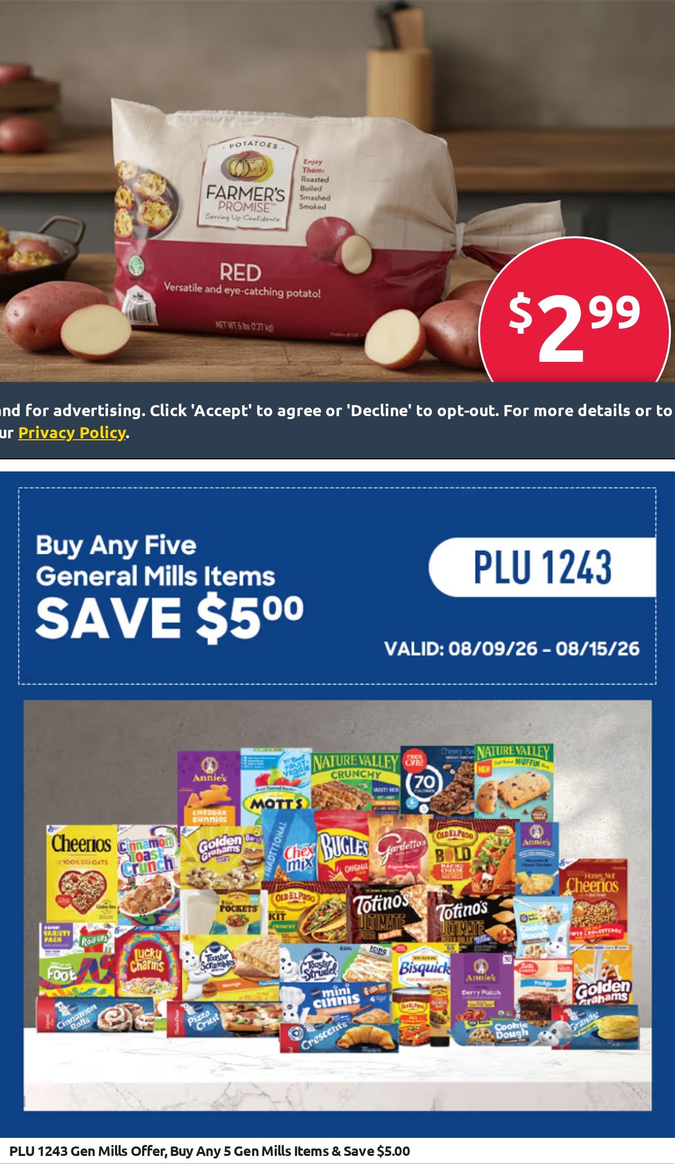 Radermacher's Fresh Market Weekly Ad August 9 - 15, 2026