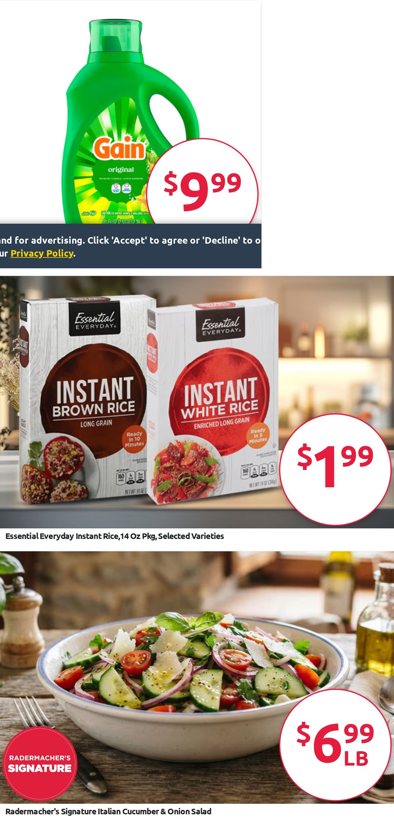 Radermacher's Fresh Market Weekly Ad August 9 - 15, 2026