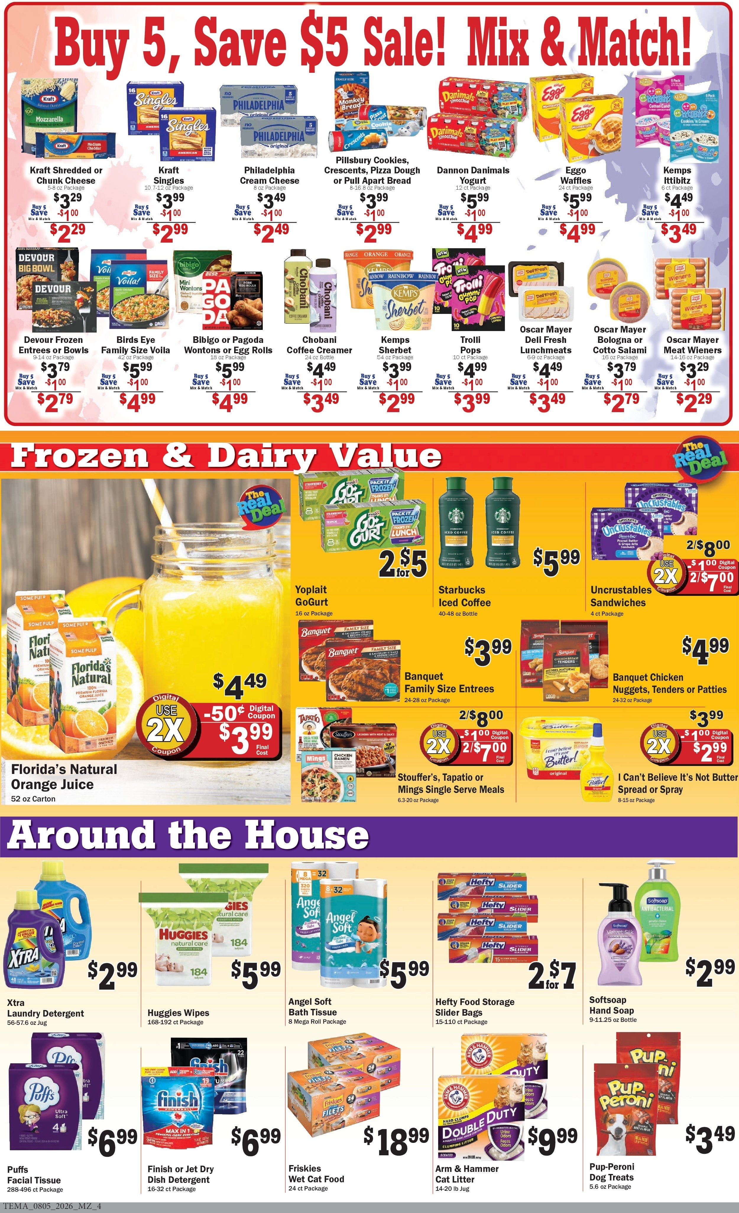 Teal's Market (Albany, Cold Spring and Spicer, MN) Weekly Ad August 5 - 11, 2026