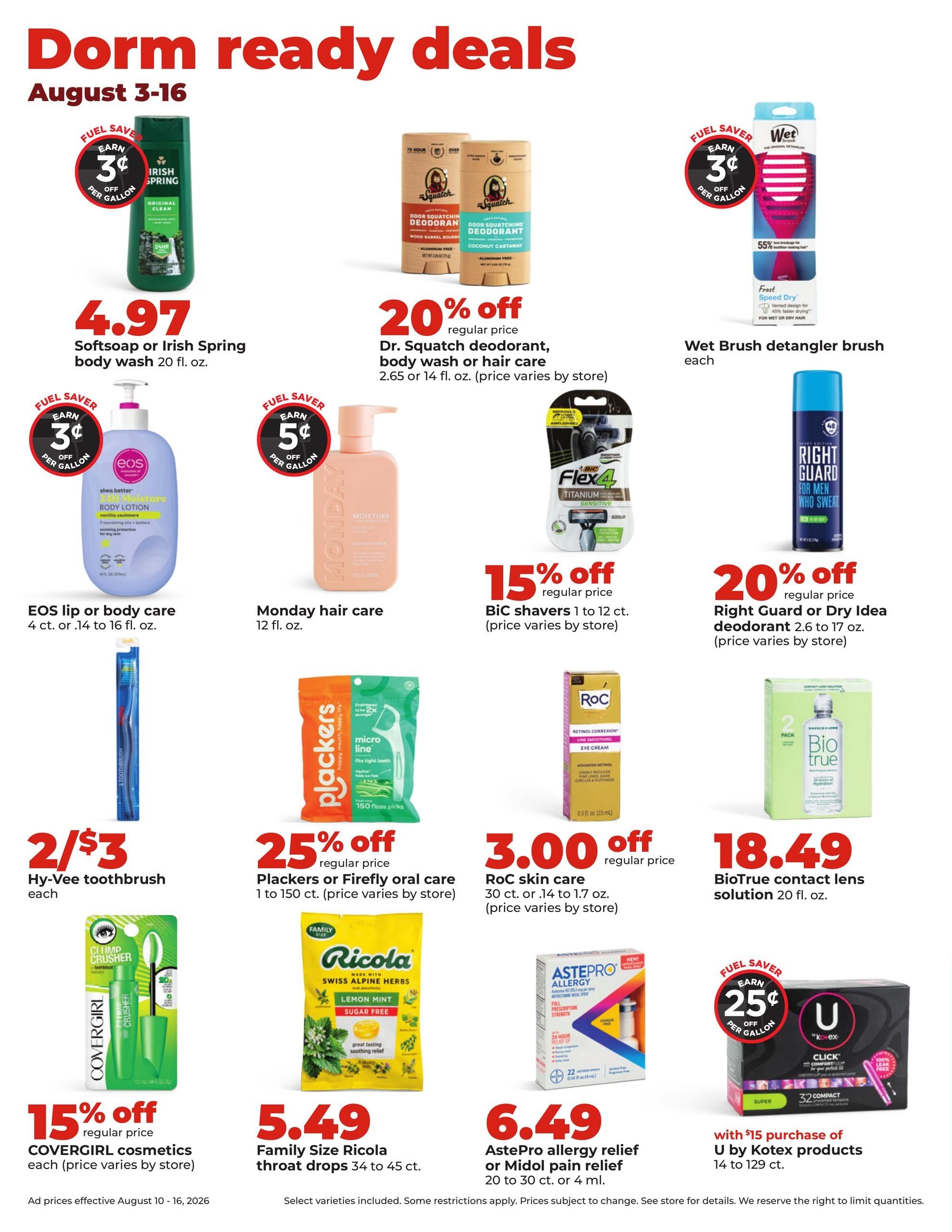 Hy-Vee (Chicago–Plainfield Area, IL) Weekly Ad August 10 - 16, 2026