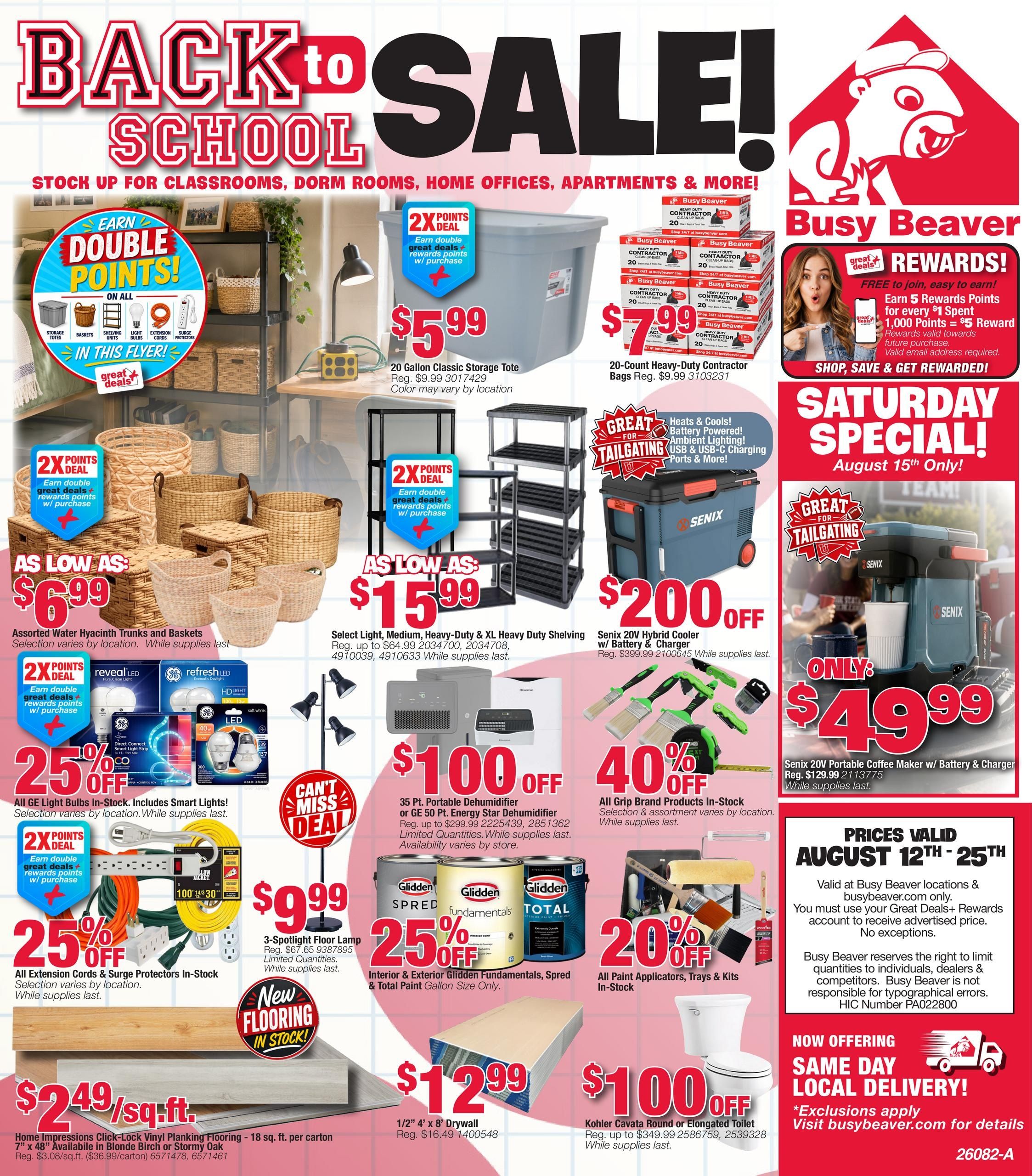 Busy Beaver (PA, WV) Weekly Ad August 12 - 25, 2026