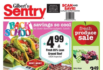 Gilbert's Sentry Foods Weekly Ad August 10 - 16, 2026