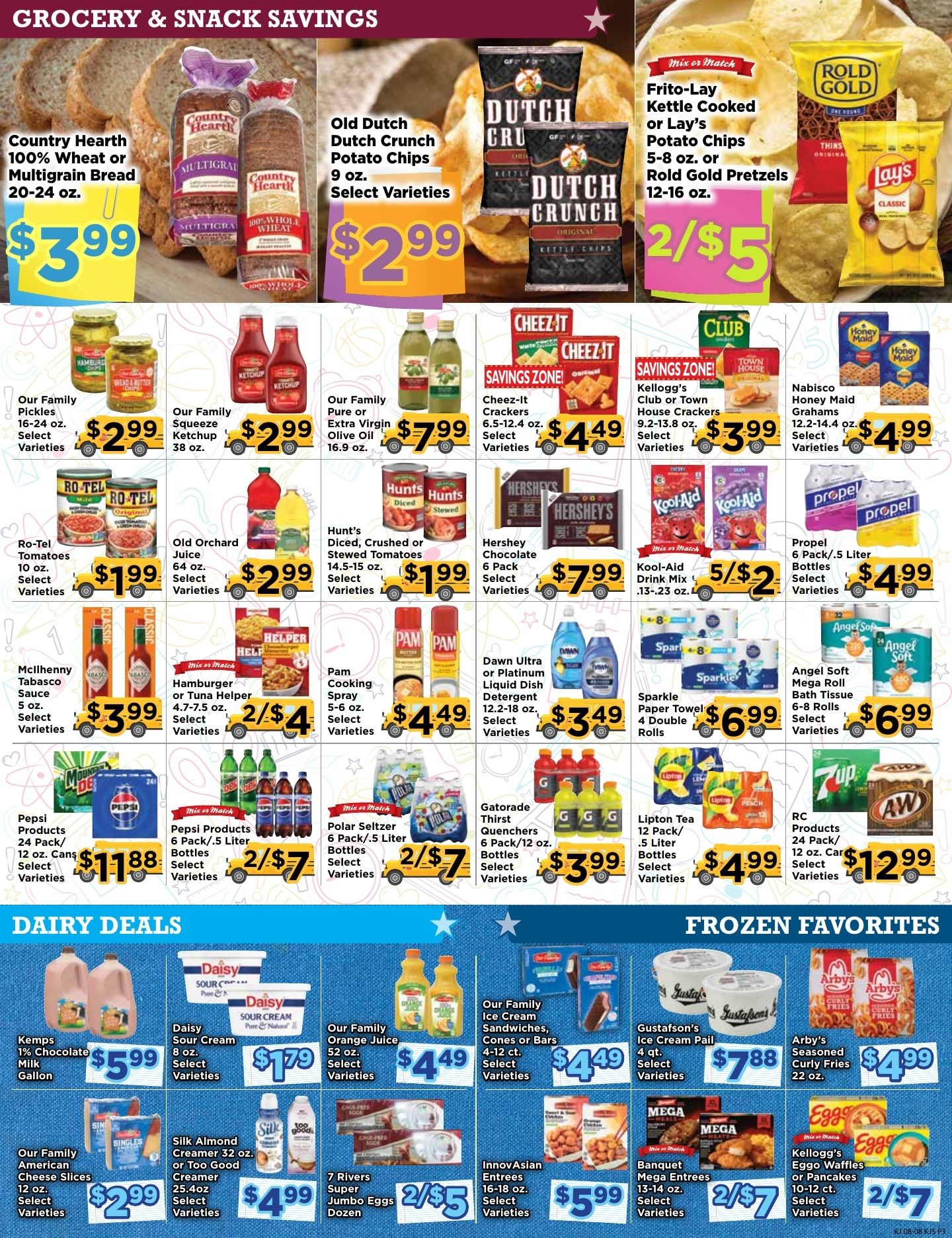 KJ's Fresh Market (Grantsburg, WI) Weekly Ad August 8 - 14, 2026