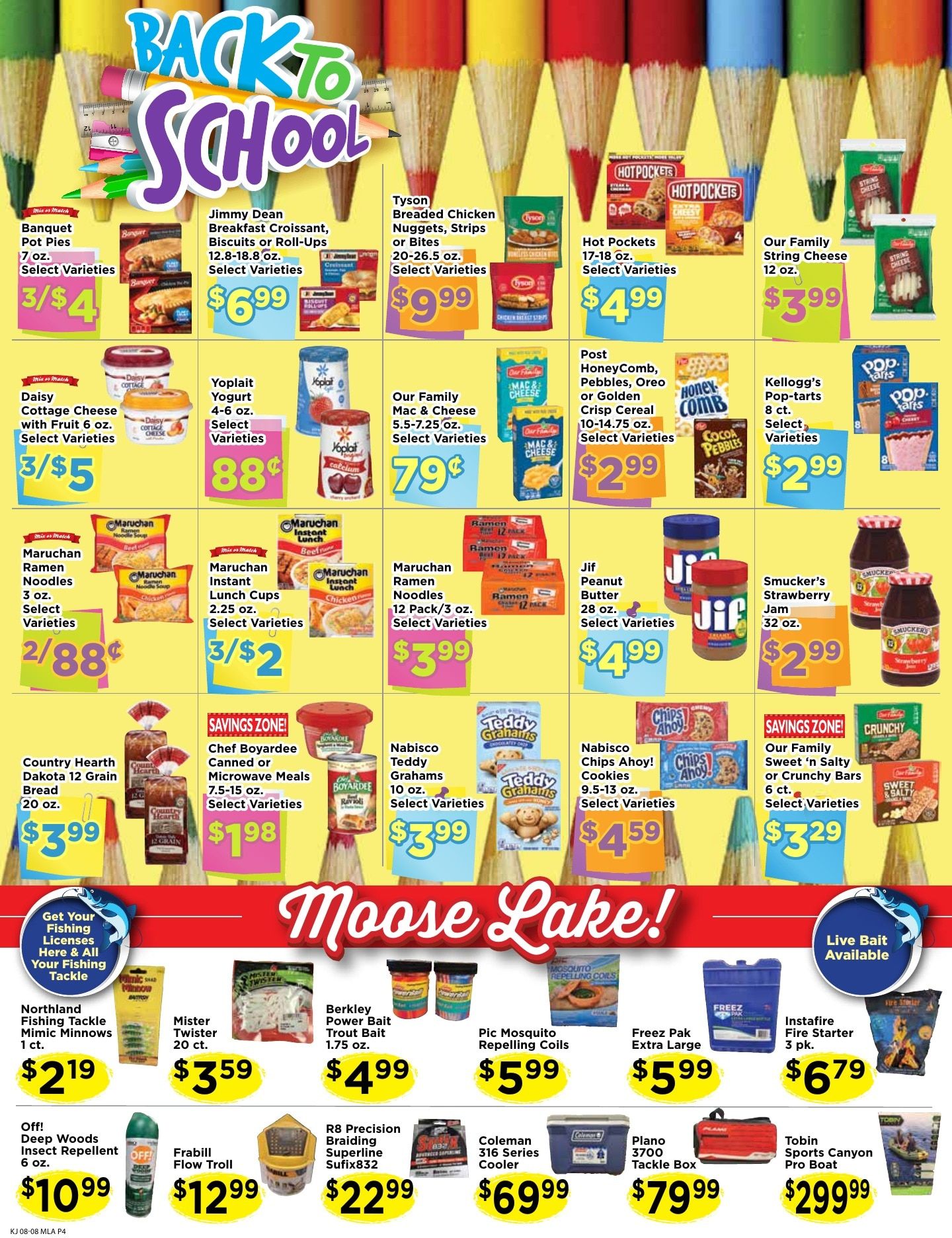 KJ's Fresh Market (Moose Lake, MN) Weekly Ad August 8 - 14, 2026
