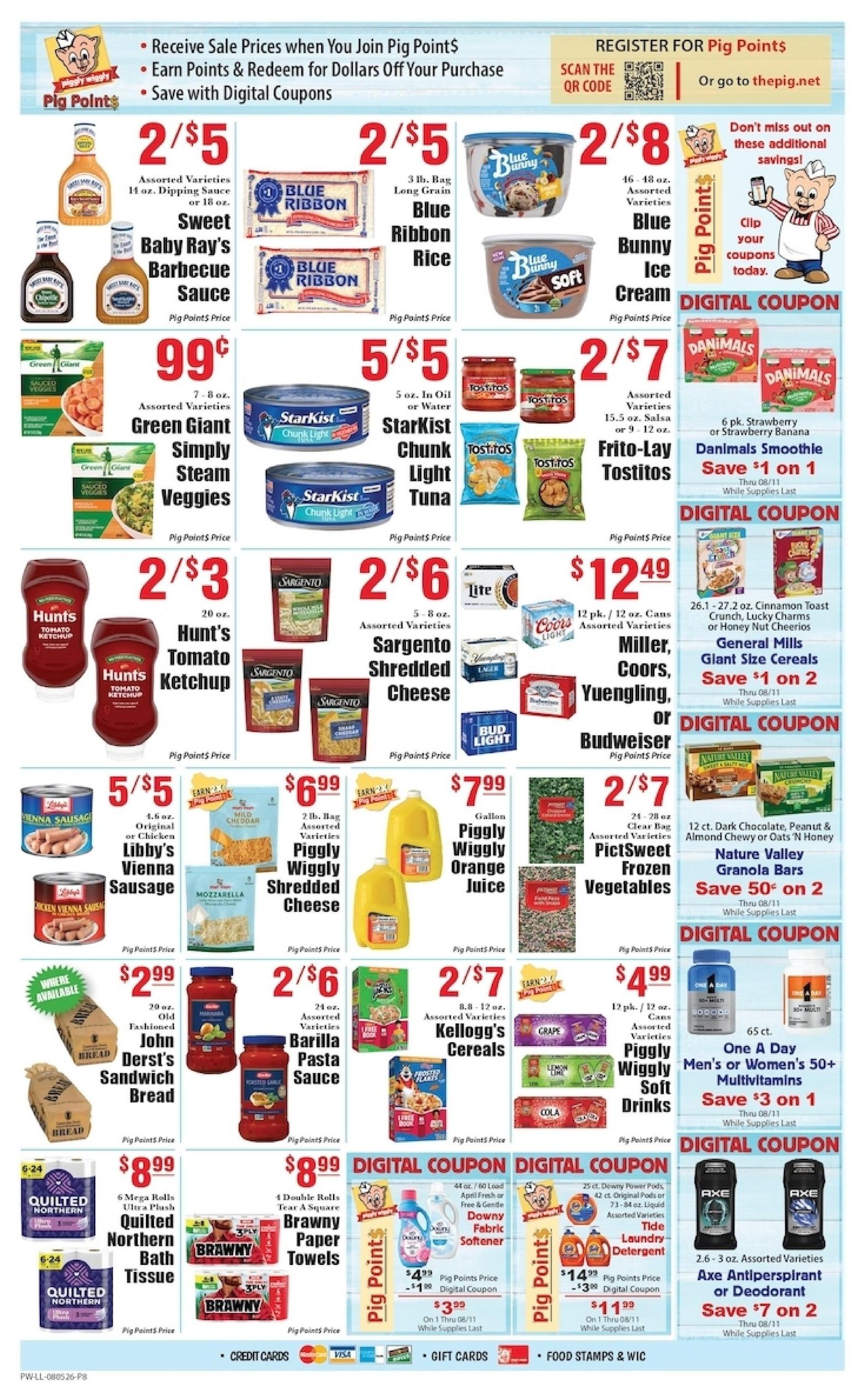 Piggly Wiggly (Cecil Area, GA) Weekly Ad August 5 - 11, 2026