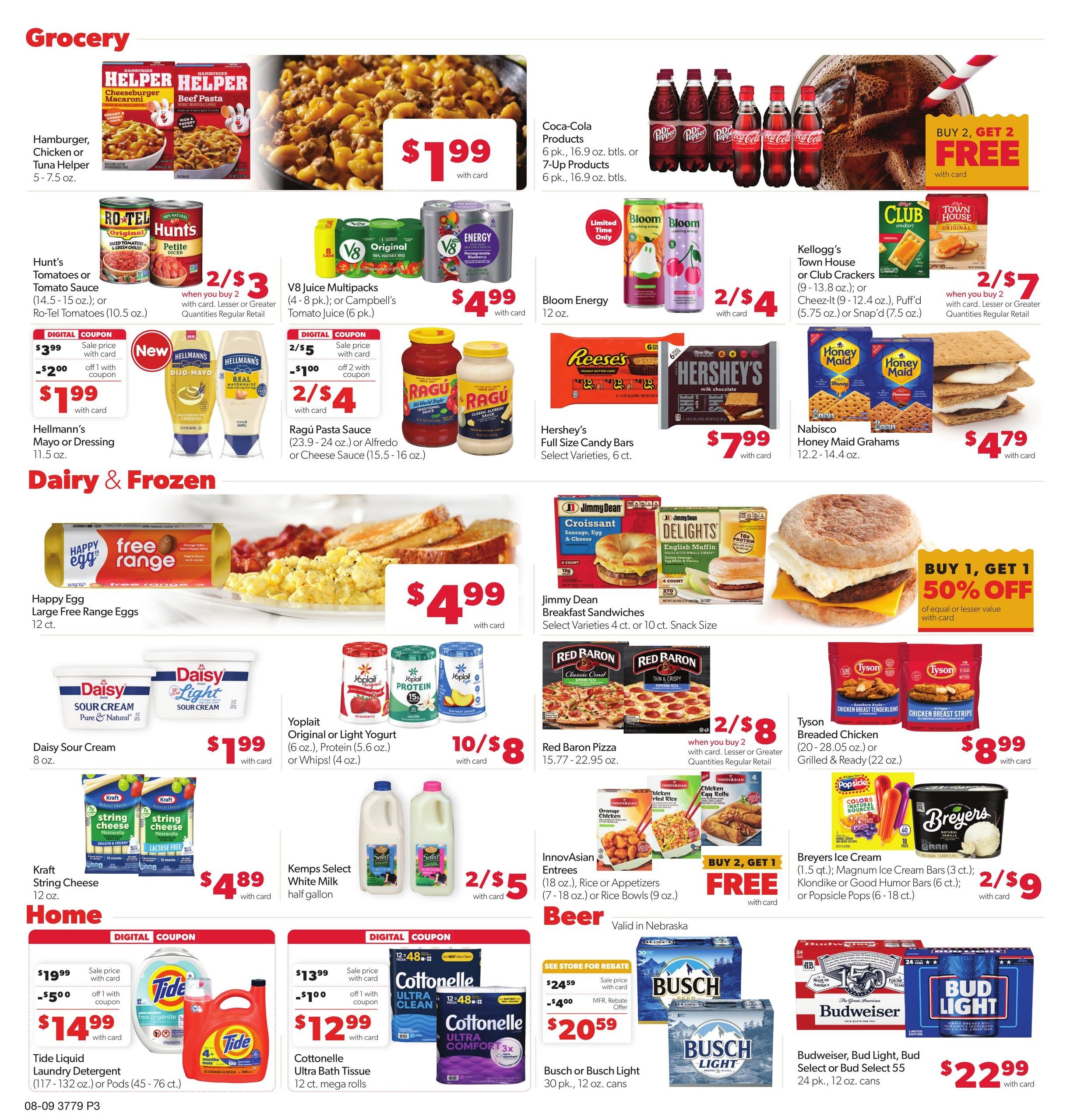 Family Fare (Council Bluffs–Omaha Area, IA–NE) Weekly Ad August 9 - 15, 2026