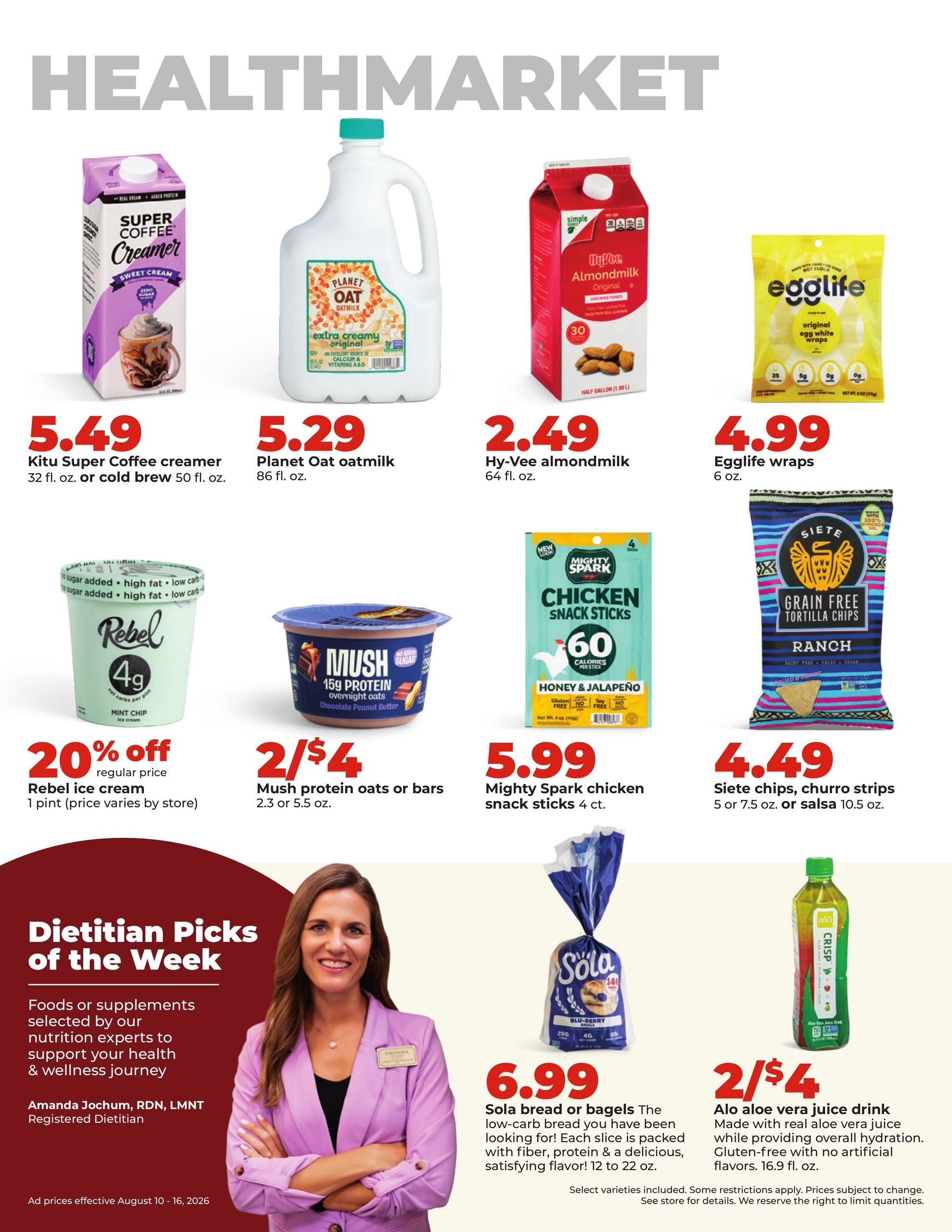 Hy-Vee (La Vista–Boys Town Area, NE) Weekly Ad August 10 - 16, 2026