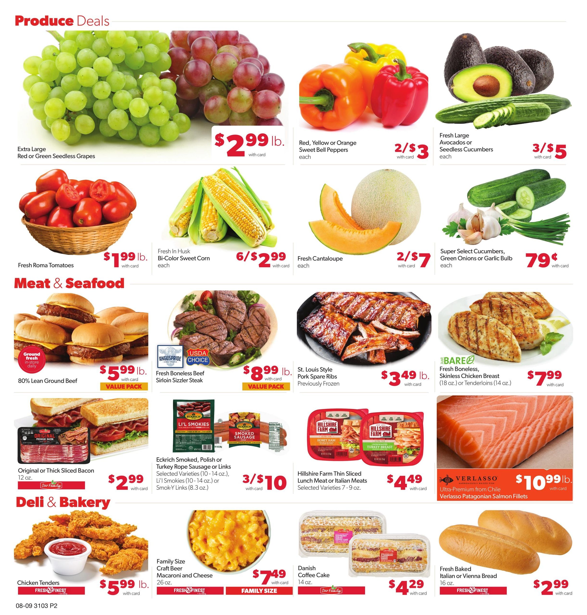 Family Fare (Comstock–Fargo Area, MN–ND) Weekly Ad August 9 - 15, 2026