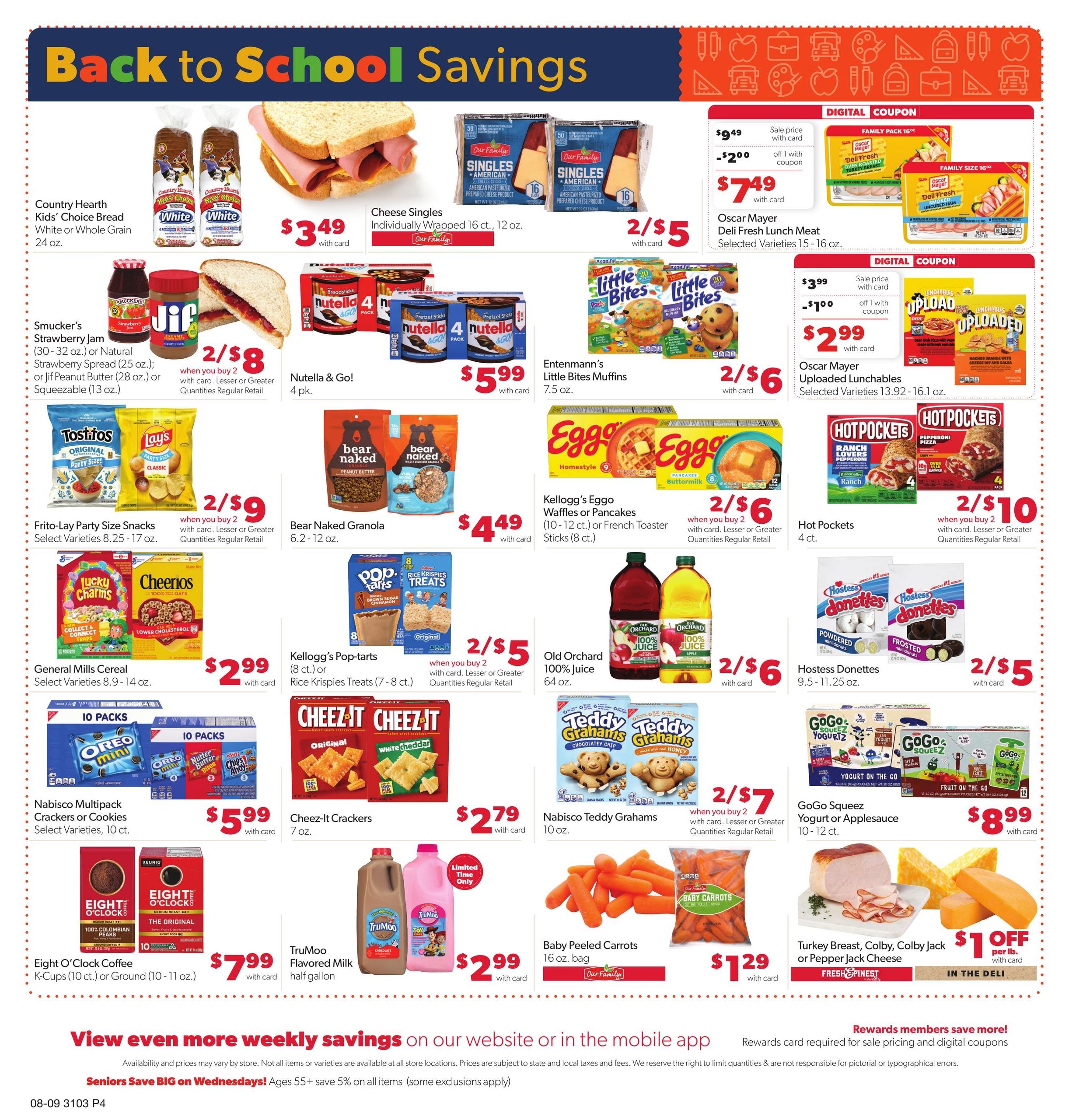 Family Fare (Comstock–Fargo Area, MN–ND) Weekly Ad August 9 - 15, 2026