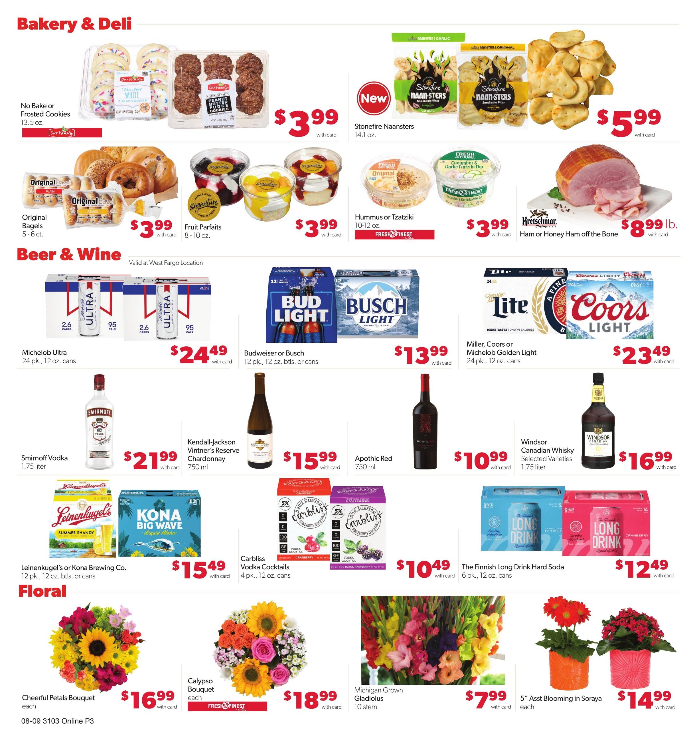 Family Fare (Comstock–Fargo Area, MN–ND) Weekly Ad August 9 - 15, 2026