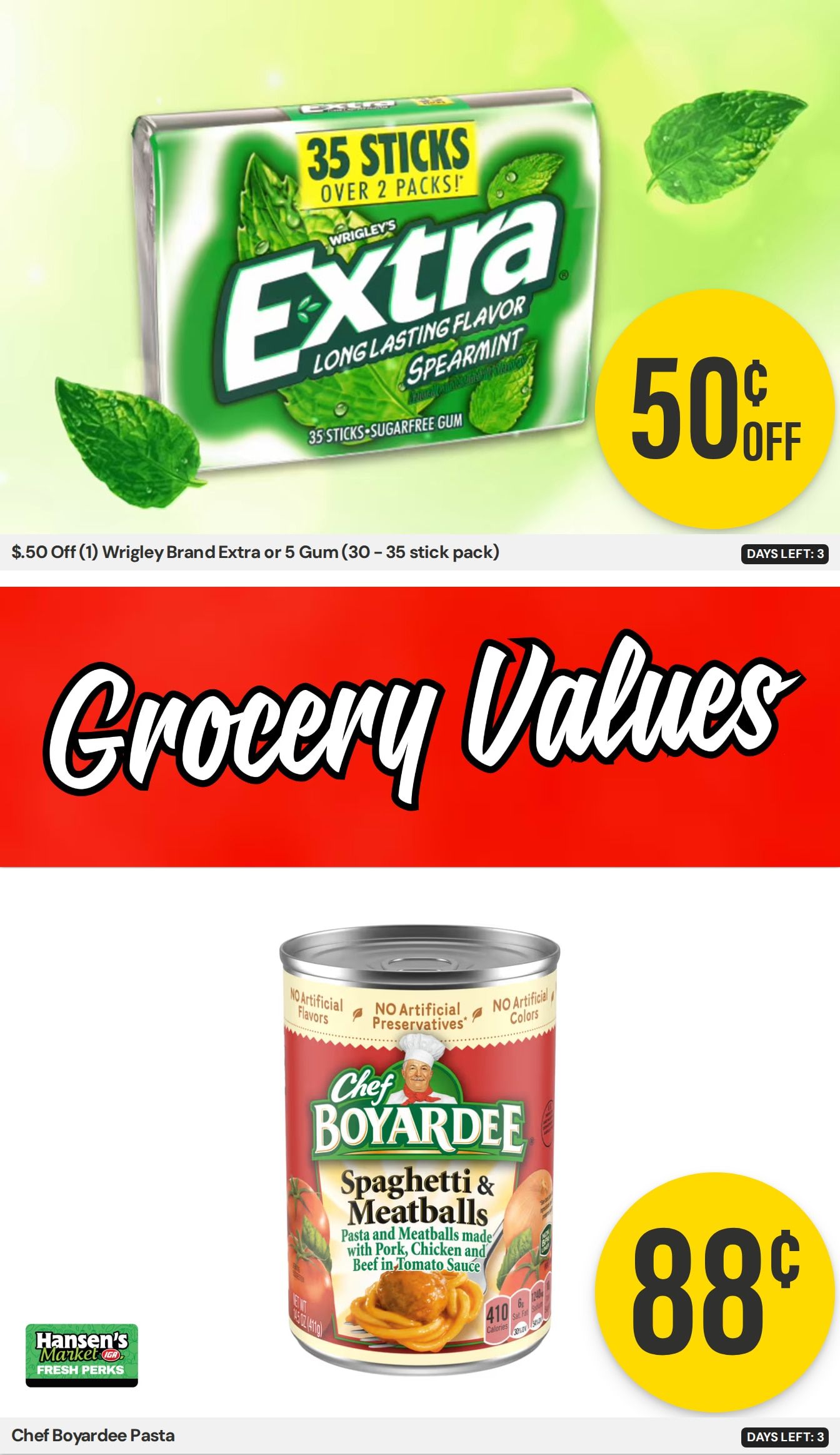 Hansen's IGA (East Troy, WI) Weekly Ad August 10 - 16, 2026