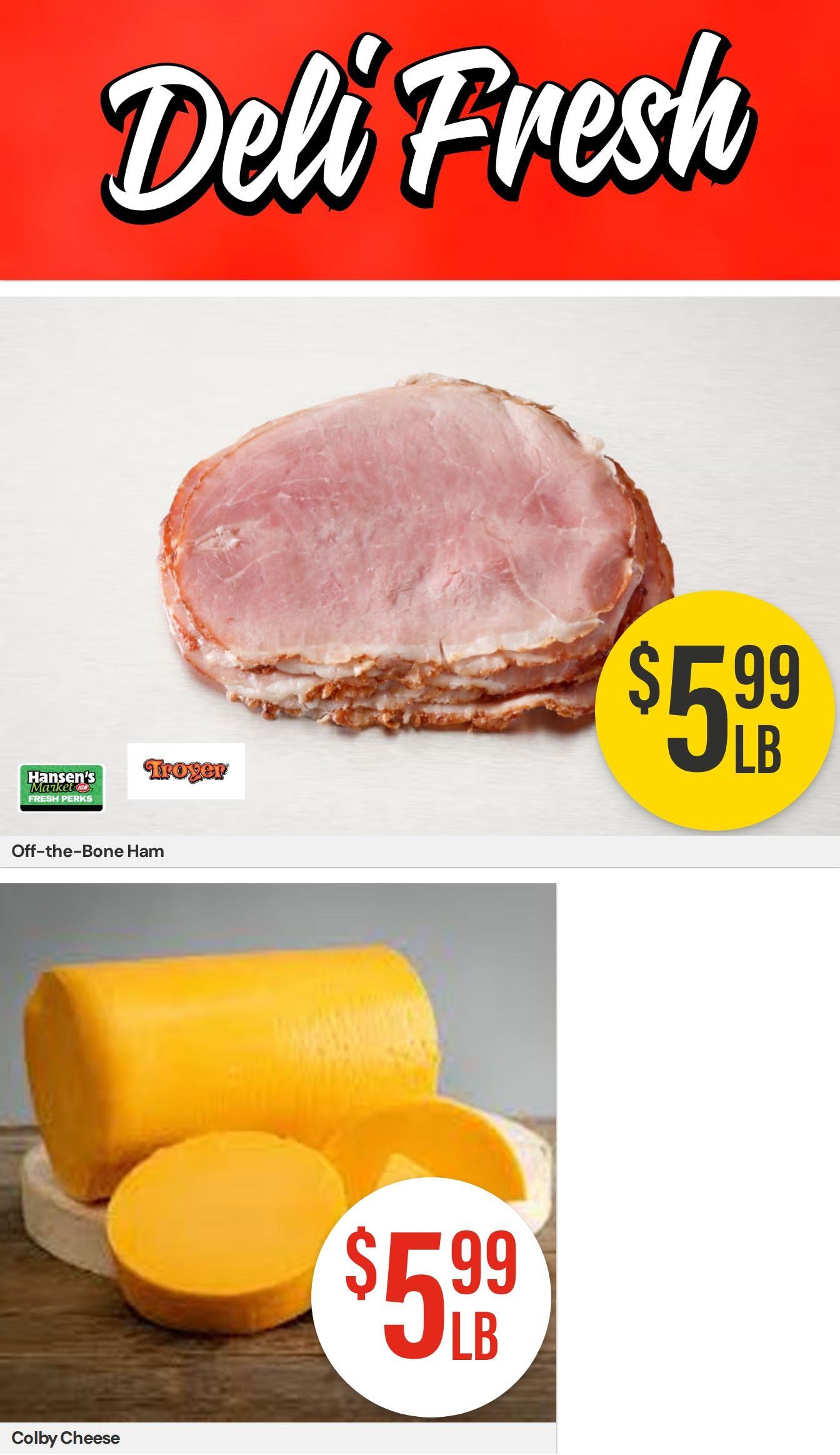 Hansen's IGA (Sparta, WI) Weekly Ad August 10 - 16, 2026