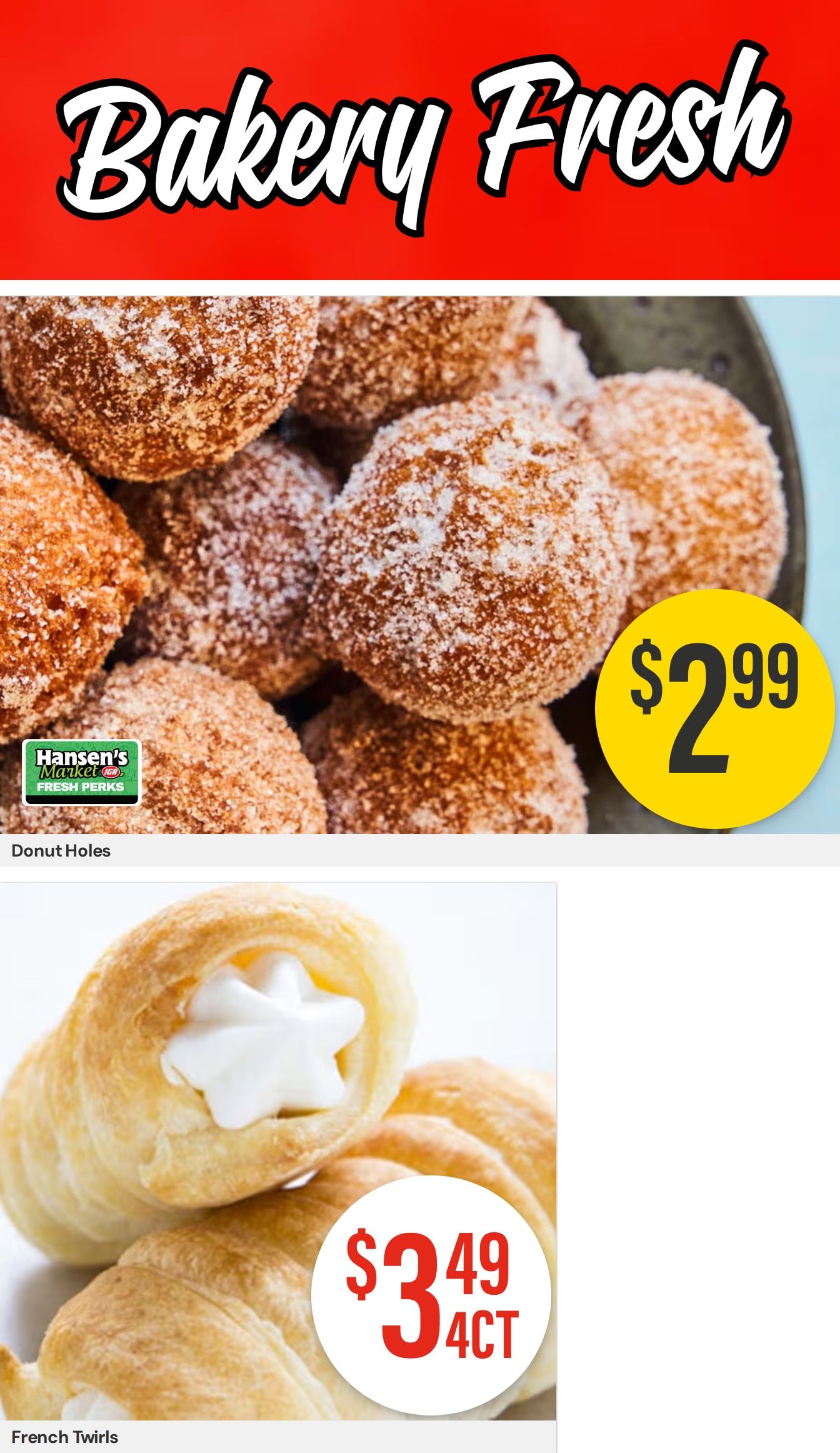 Hansen's IGA (Sparta, WI) Weekly Ad August 10 - 16, 2026