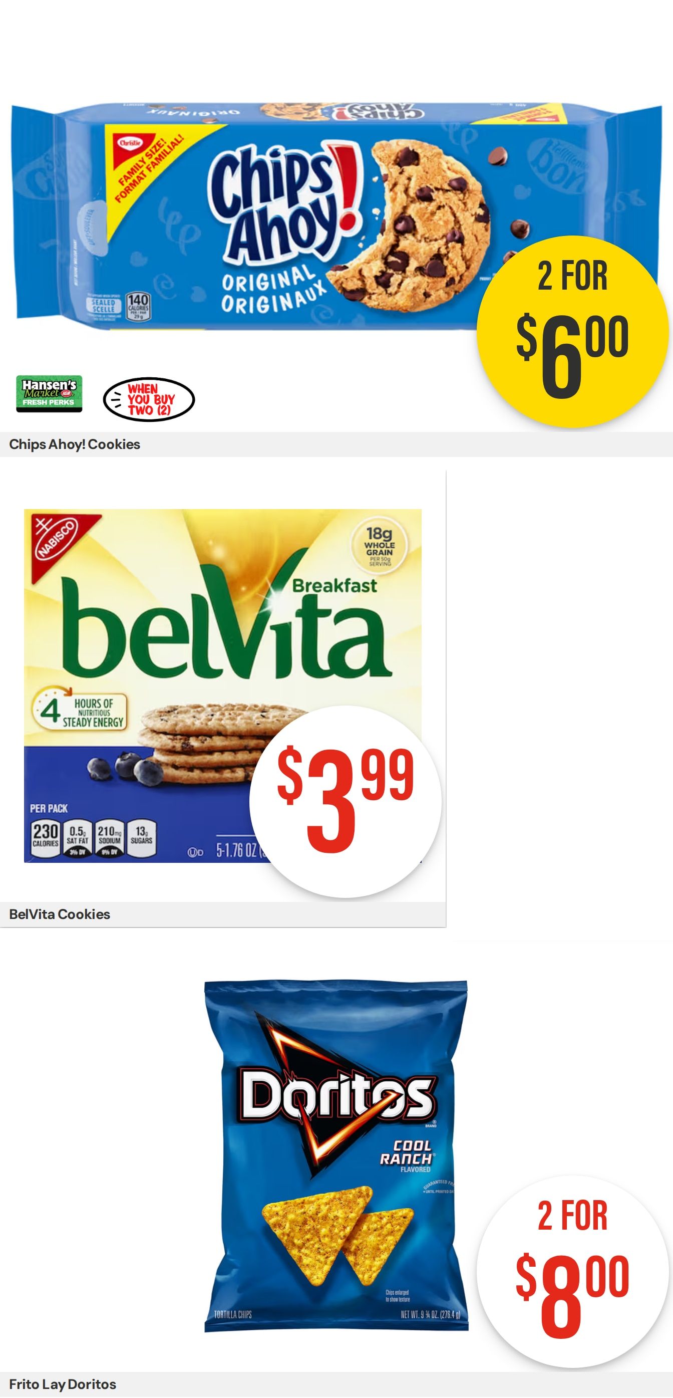 Hansen's IGA (Sparta, WI) Weekly Ad August 10 - 16, 2026