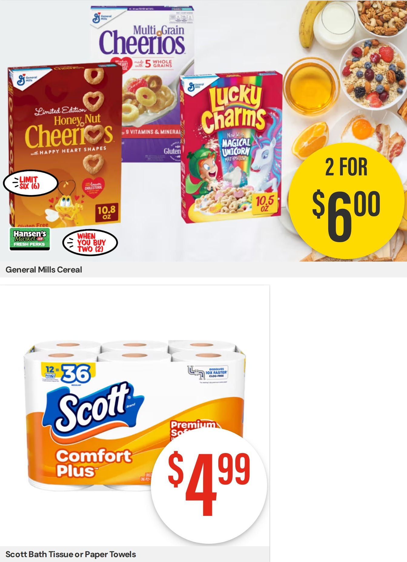 Hansen's IGA (Sparta, WI) Weekly Ad August 10 - 16, 2026