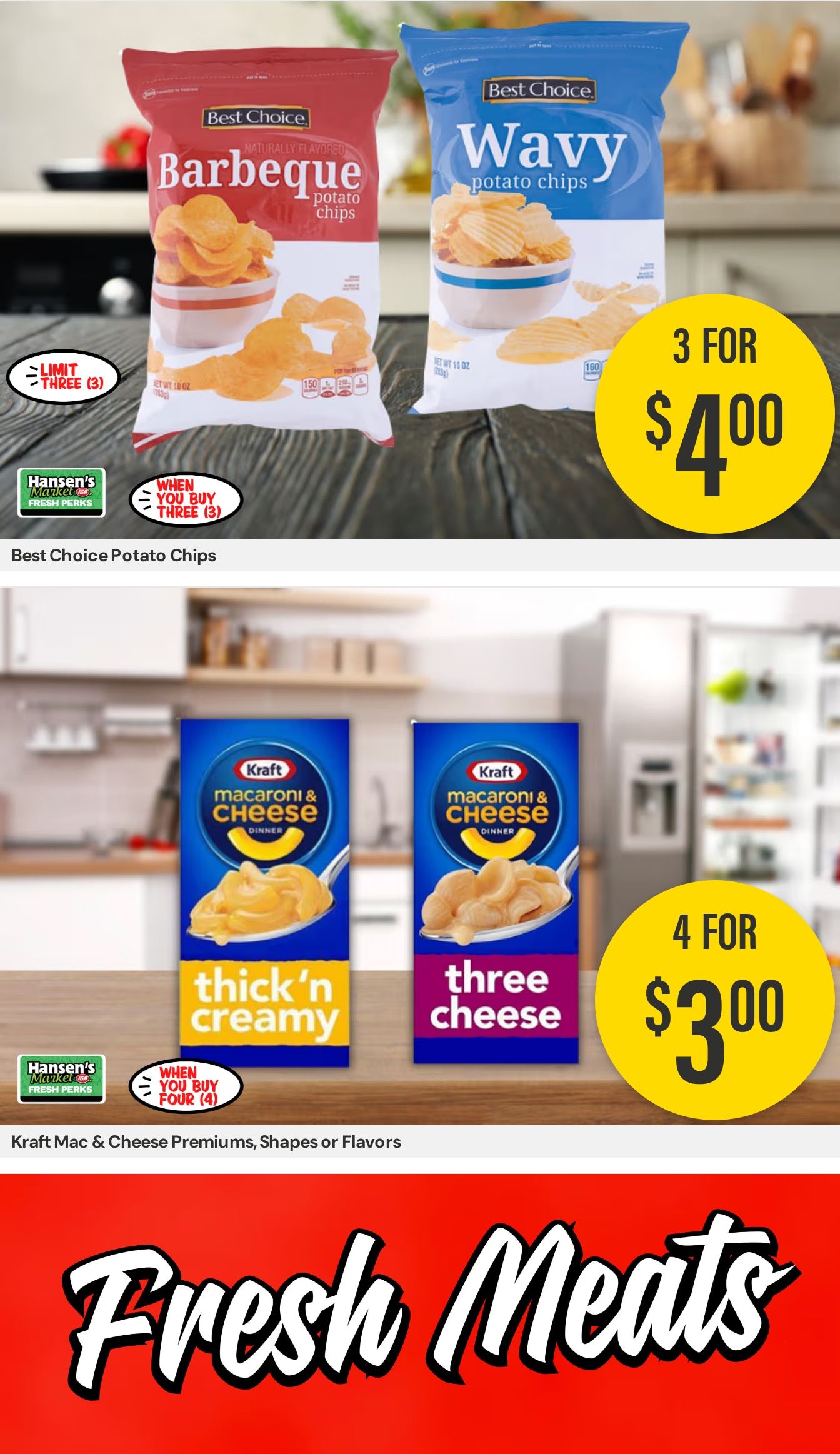 Hansen's IGA (Sparta, WI) Weekly Ad August 10 - 16, 2026