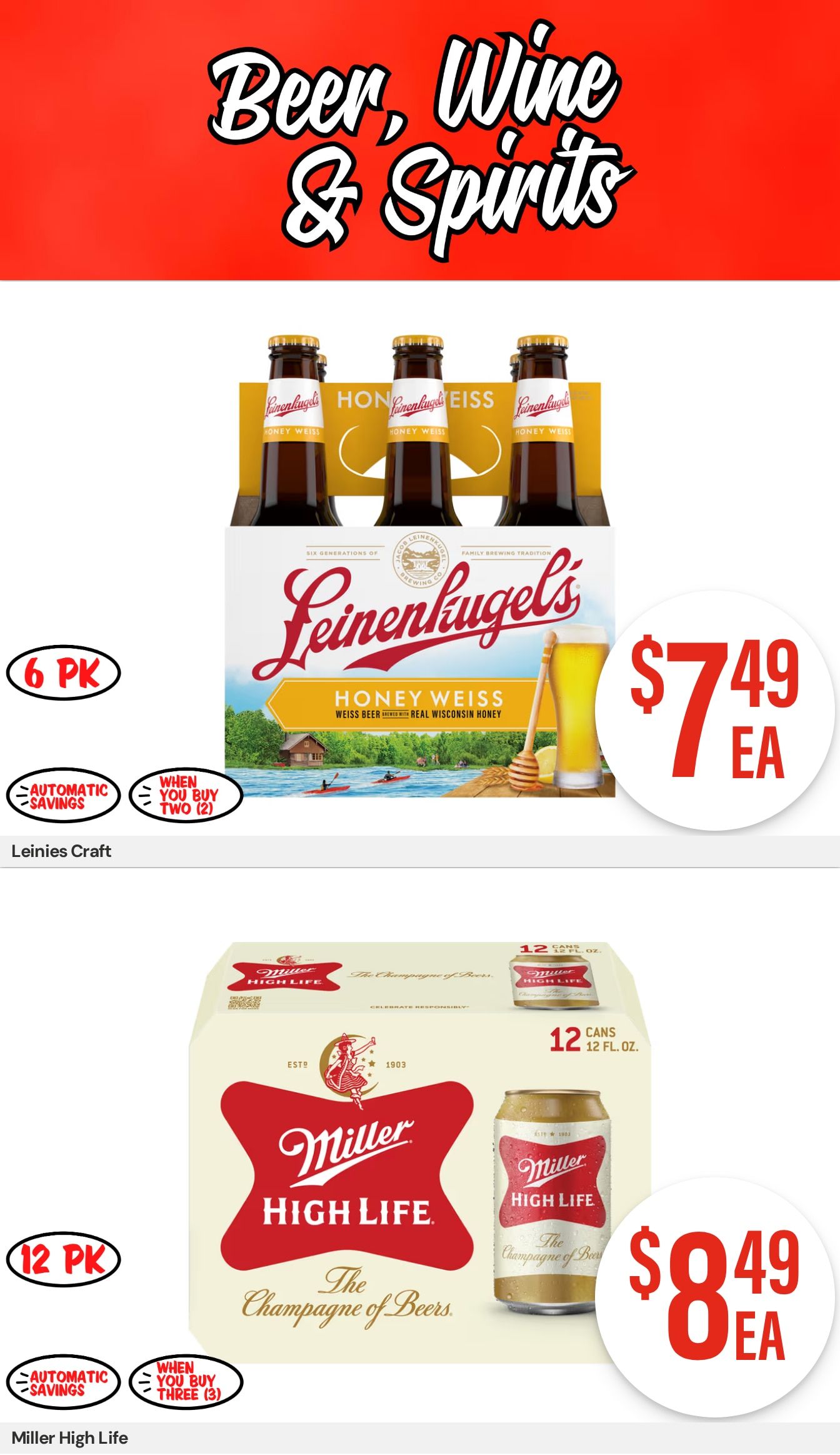 Hansen's IGA (Sparta, WI) Weekly Ad August 10 - 16, 2026