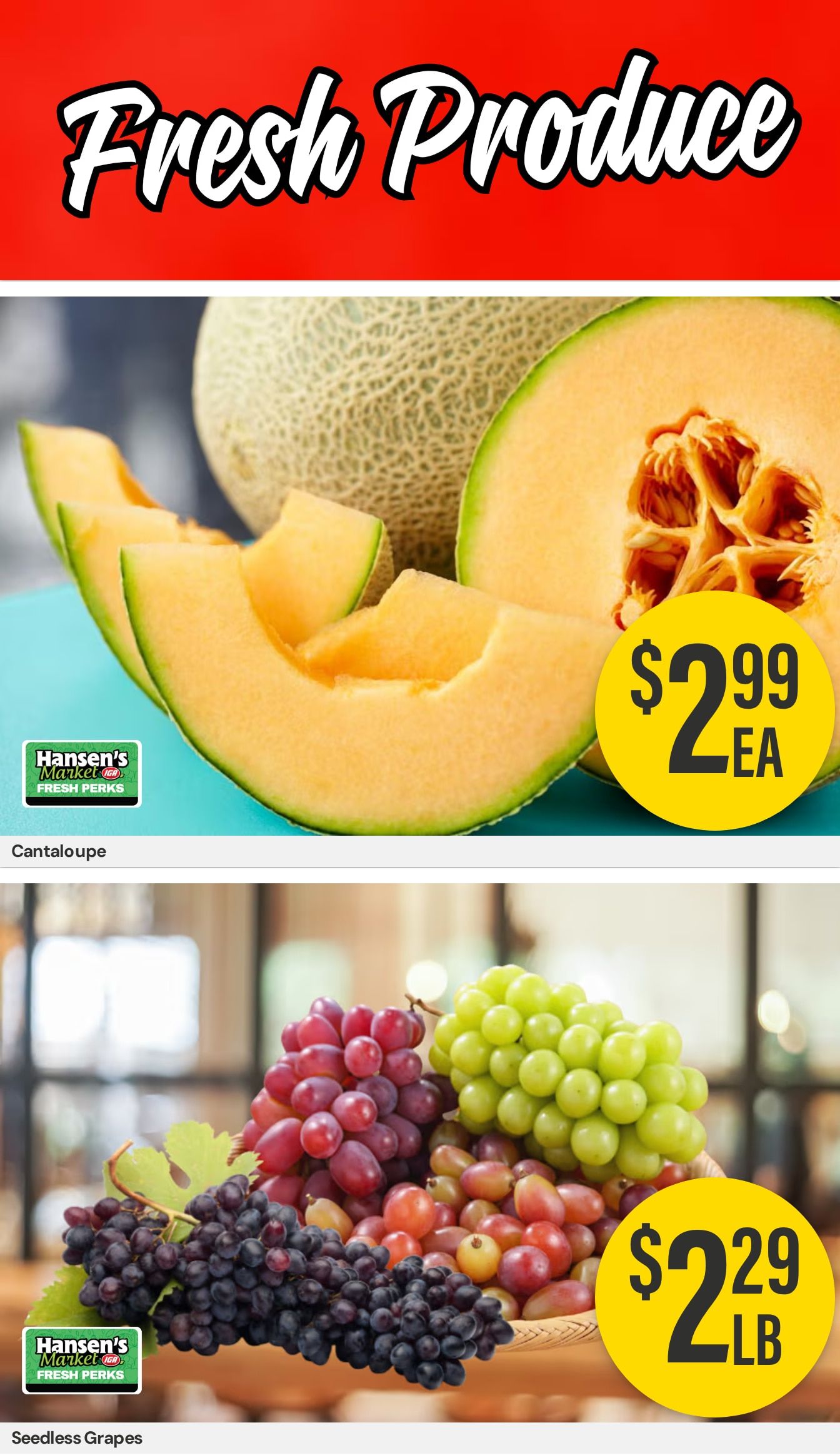 Hansen's IGA (Sparta, WI) Weekly Ad August 10 - 16, 2026
