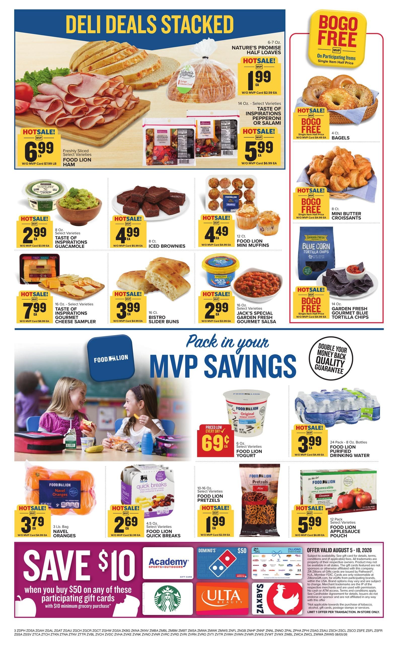 Food Lion (Marietta–Roswell Area, GA) Weekly Ad August 5 - 11, 2026