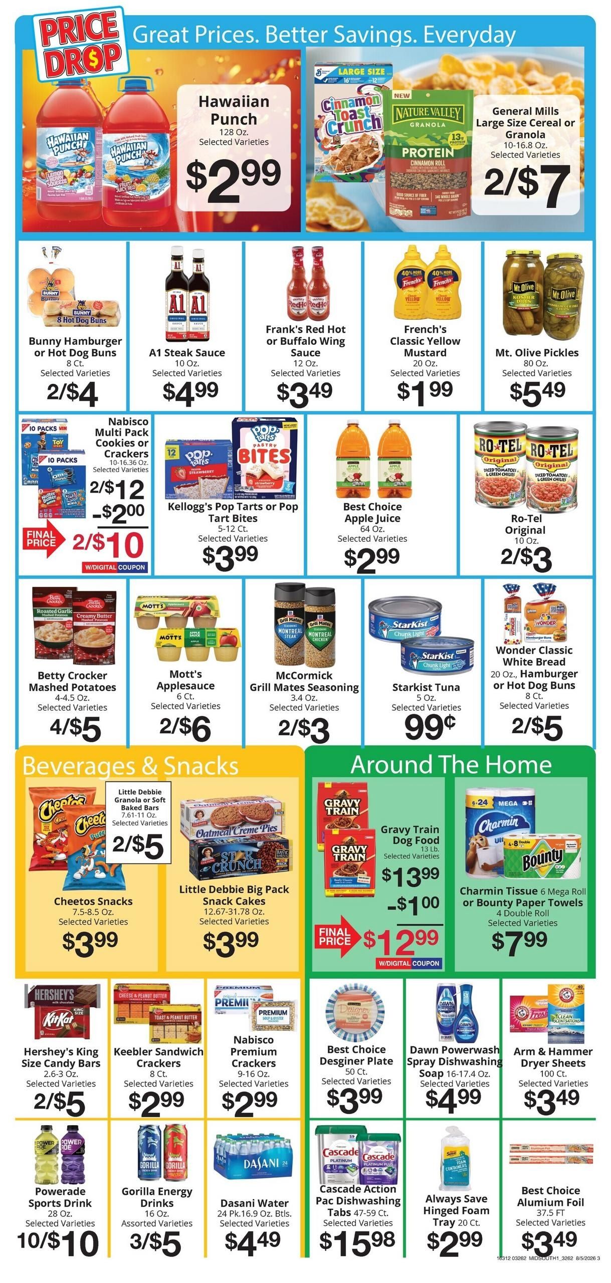 Hays Supermarkets Weekly Ad August 5 - 11, 2026